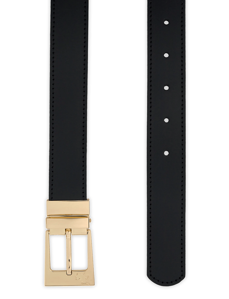Lois Jeans - Ember Gold - leather belts - 7783 leather belt - 808 black/brown - 2