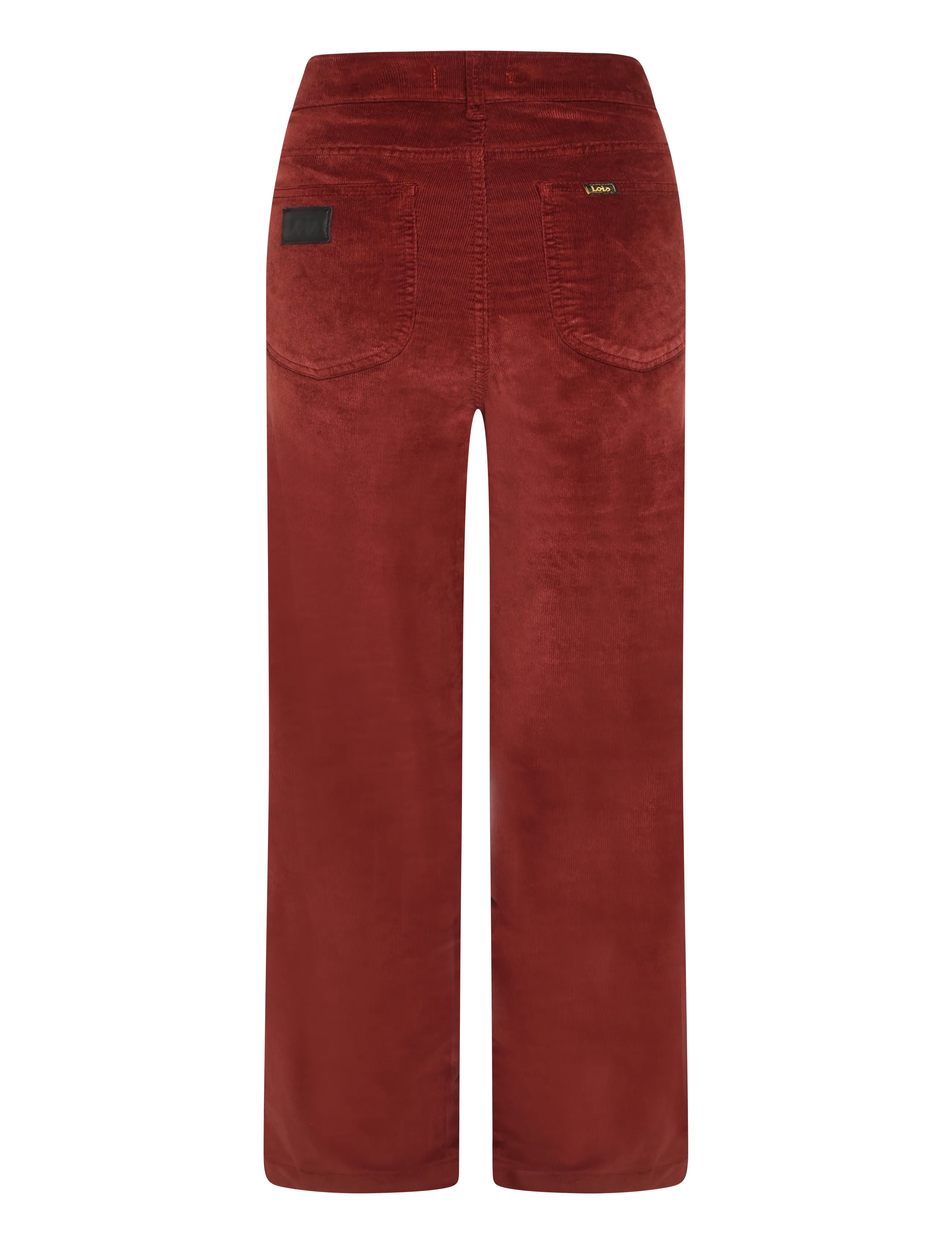 Lois Jeans - Palazzo Mistral - Shiny cord - hosen mit weitem bein - 848 royal burgundy - 1