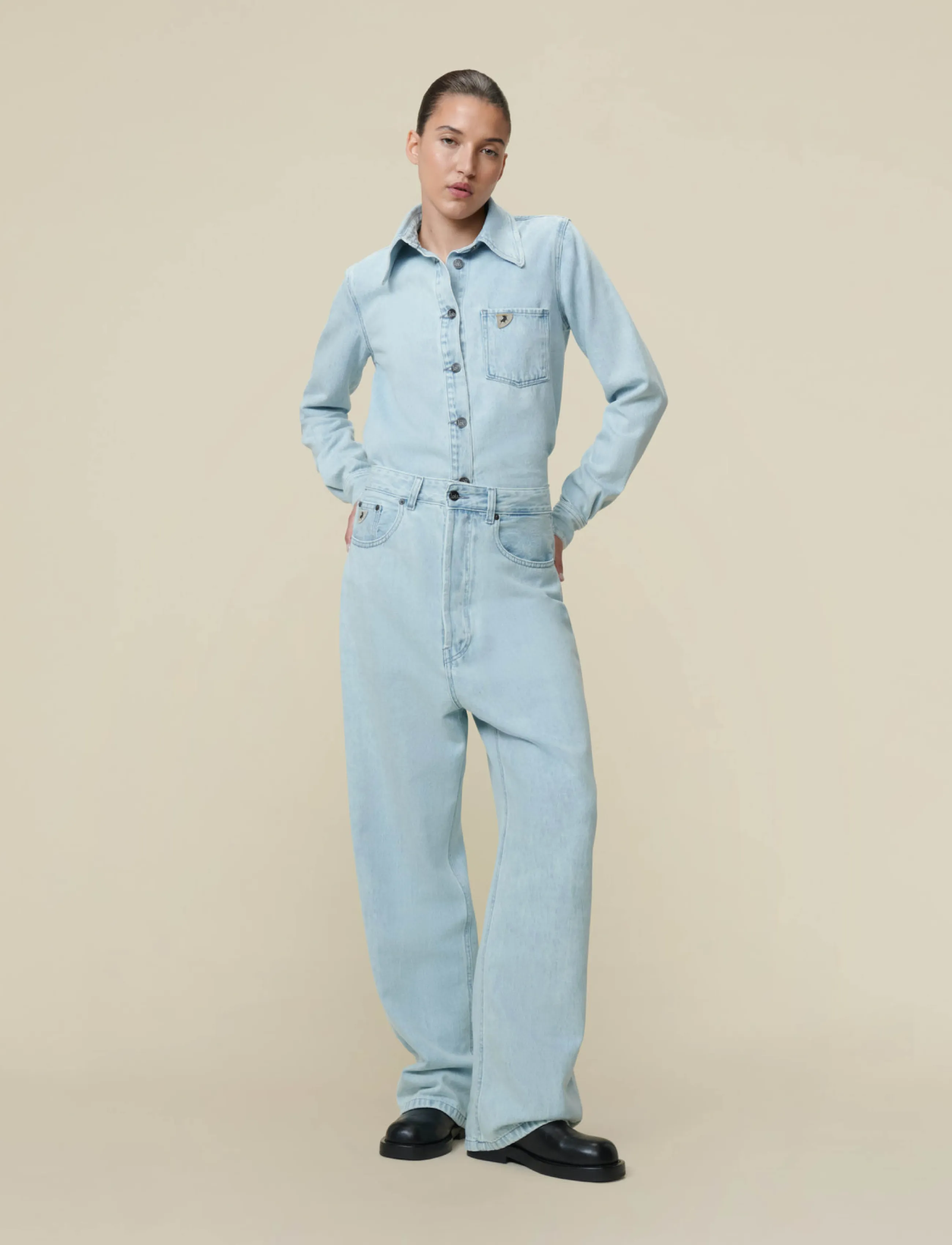 Lois Jeans - Bruna L Mauroi Bright TGS - straight jeans - snow bleached - 0