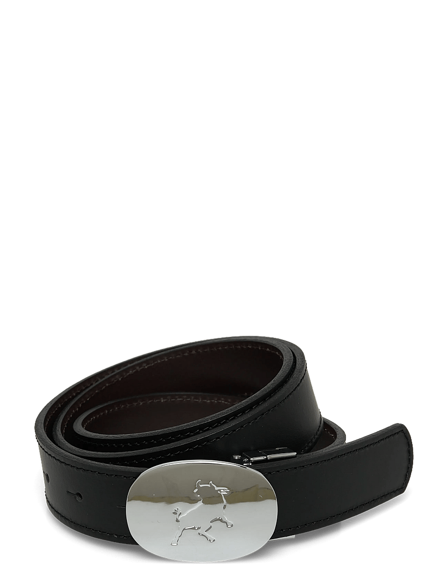 Lois Jeans - Sun Silver Reversible Belt - læderbælter - 7787 leather belt - 808 black/brown - 1