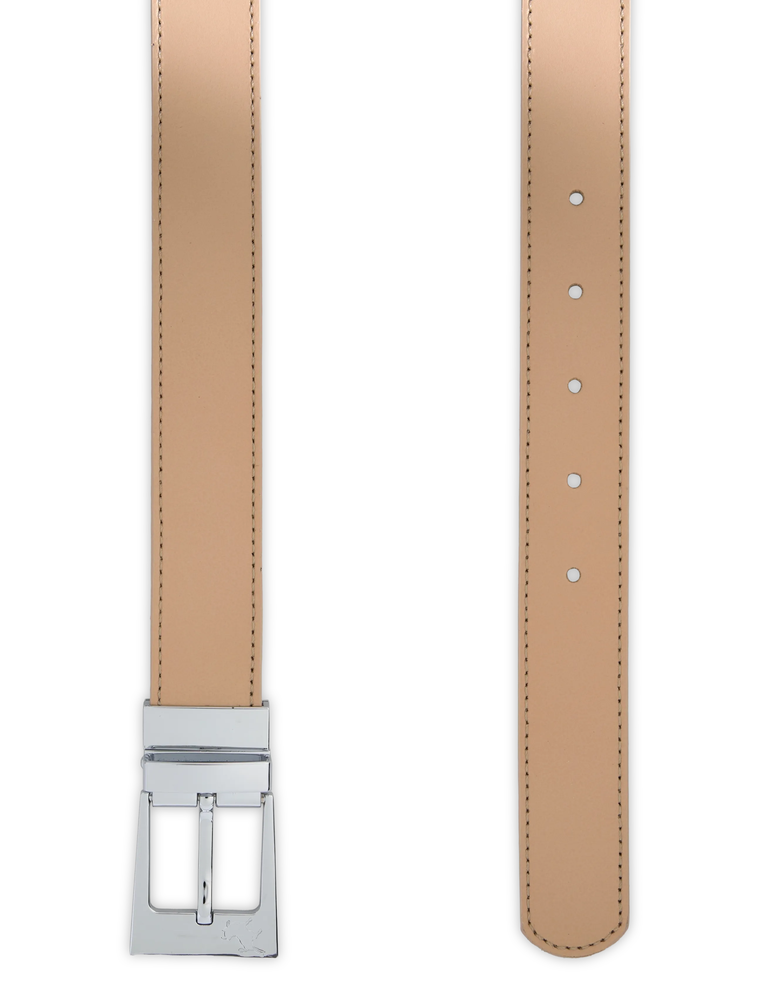 Lois Jeans - Ember Silver - ledergürtel - 7783 leather belt - 809 ecru/beige - 1
