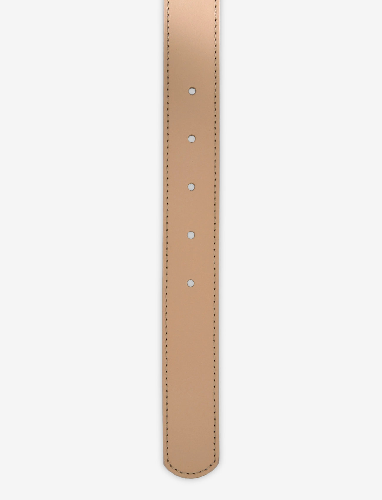 Lois Jeans - Ember Silver - læderbælter - 7783 leather belt - 809 ecru/beige - 2