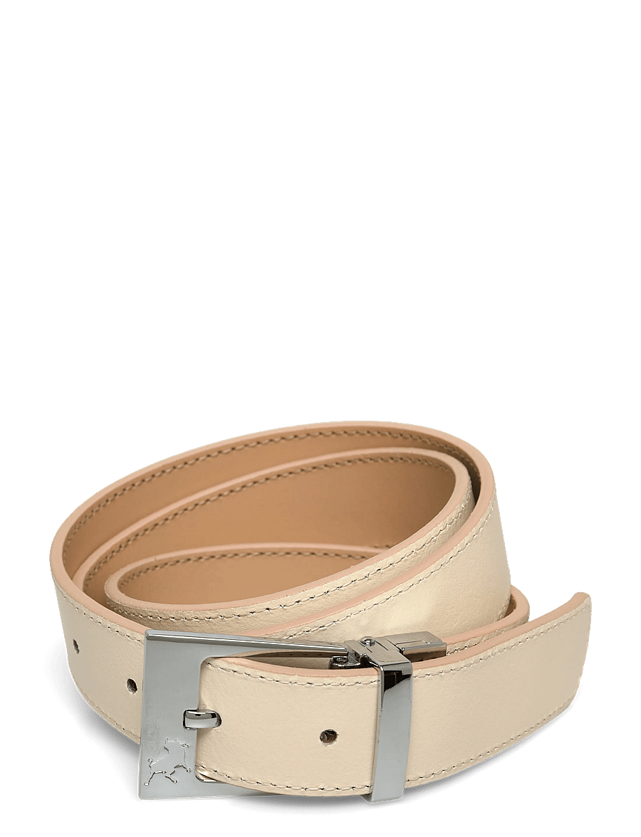 Lois Jeans - Ember Silver - læderbælter - 7783 leather belt - 809 ecru/beige - 3