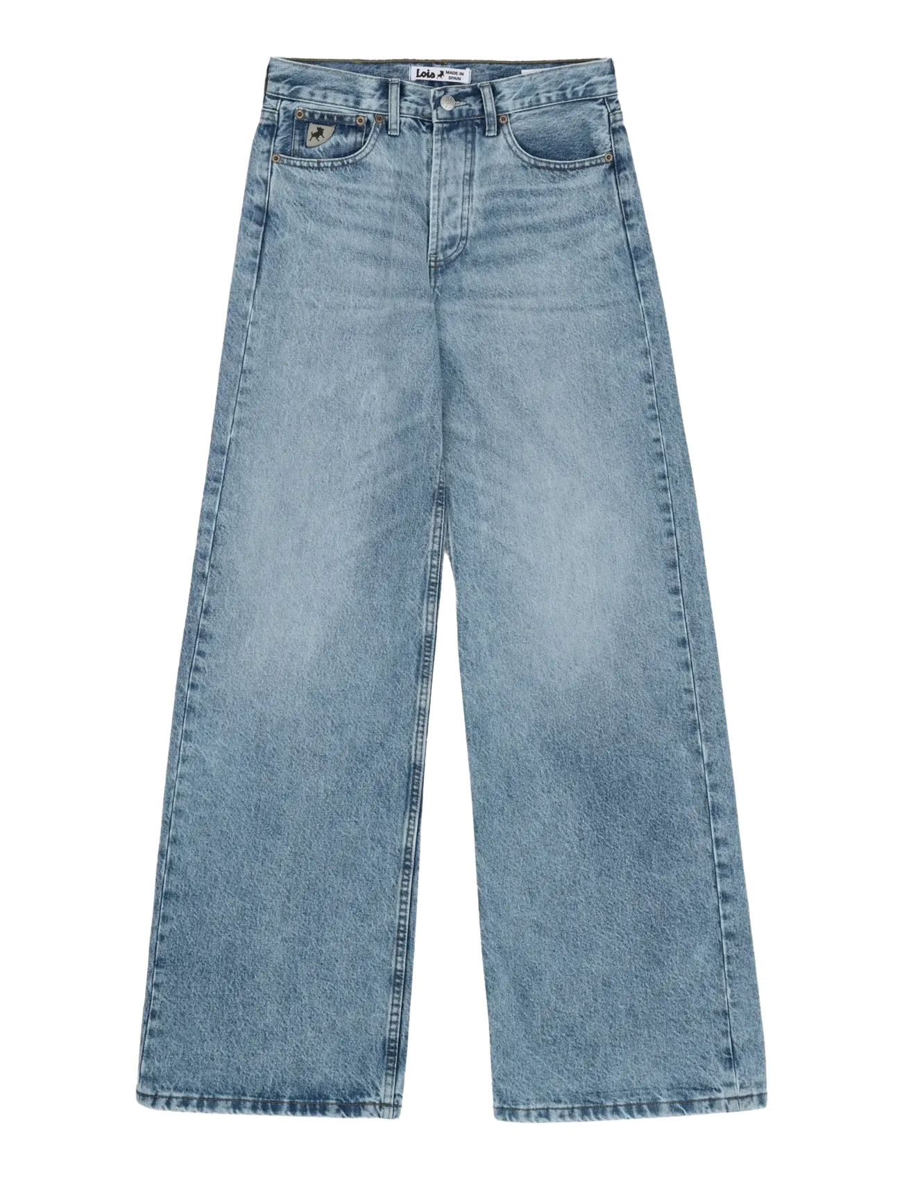 LOIS JEANS Lindsay Palazzo Blau - 32 Regular - Damen