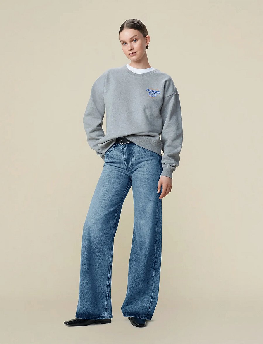 Lois Jeans - Lindsay Palazzo - hosen mit weitem bein - 7732 jackson wash out - 2