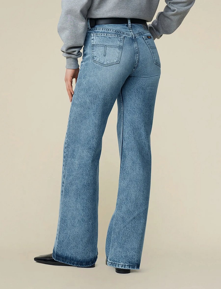 Lois Jeans - Lindsay Palazzo - hosen mit weitem bein - 7732 jackson wash out - 3