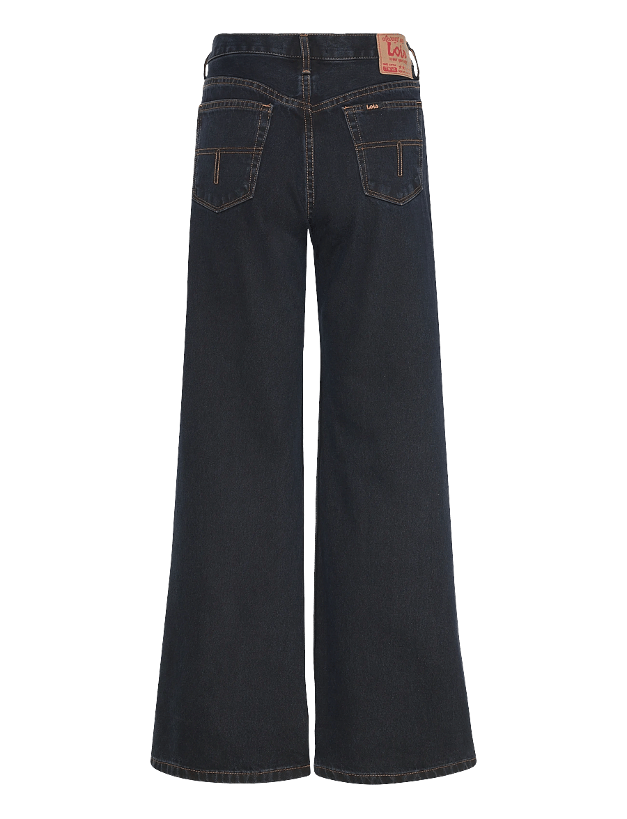 Lois Jeans - Lindsay Palazzo - jeans met wijde pijpen - original blue black - 2