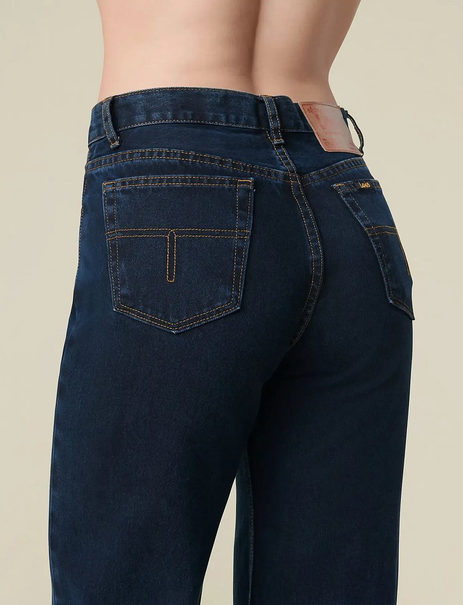 Lois Jeans - Lindsay Palazzo - jeans met wijde pijpen - original blue black - 5