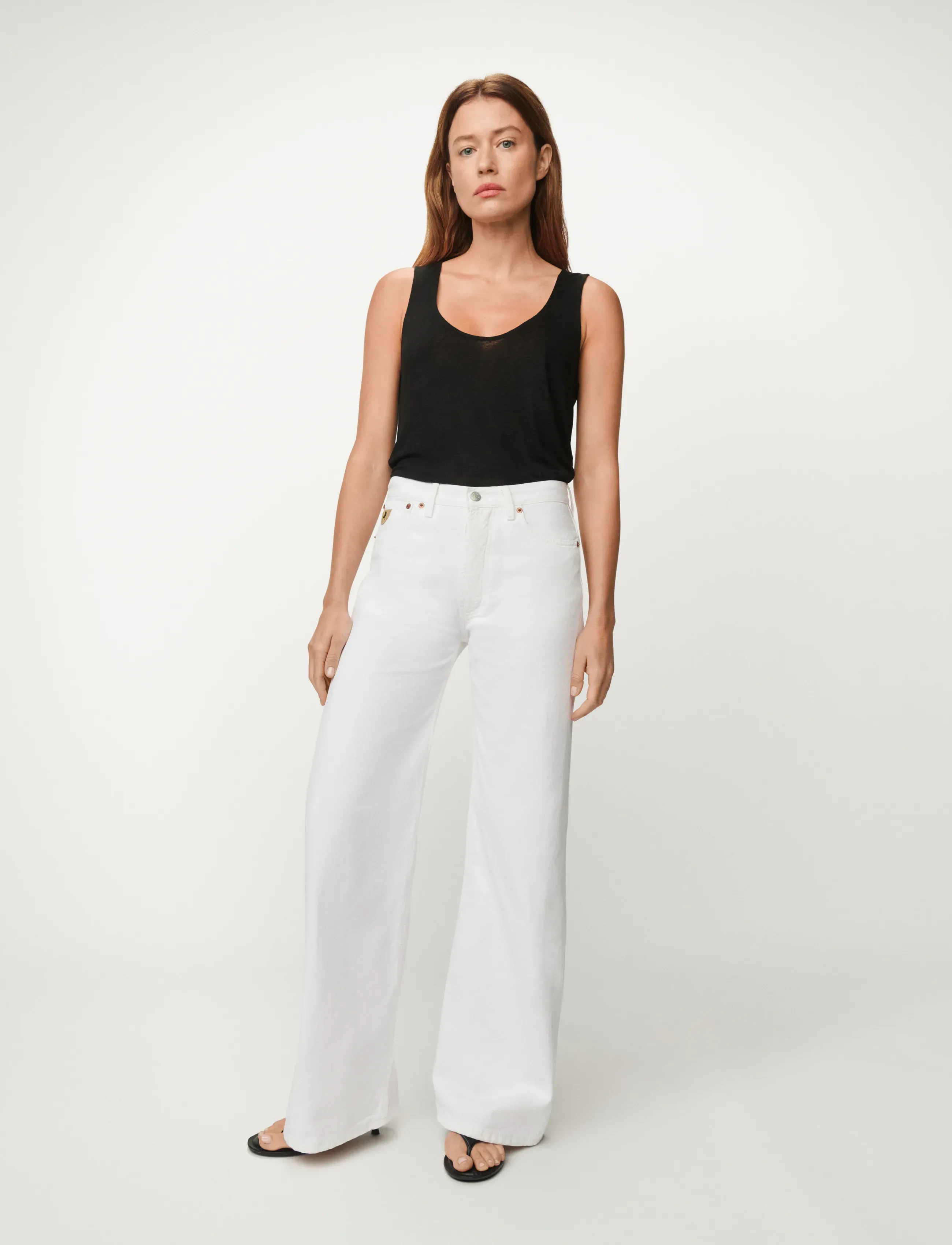 Lois Jeans Lindsay Palazzo - Lois Jeans - 7920 OMAHA LIGHT WHITE / white