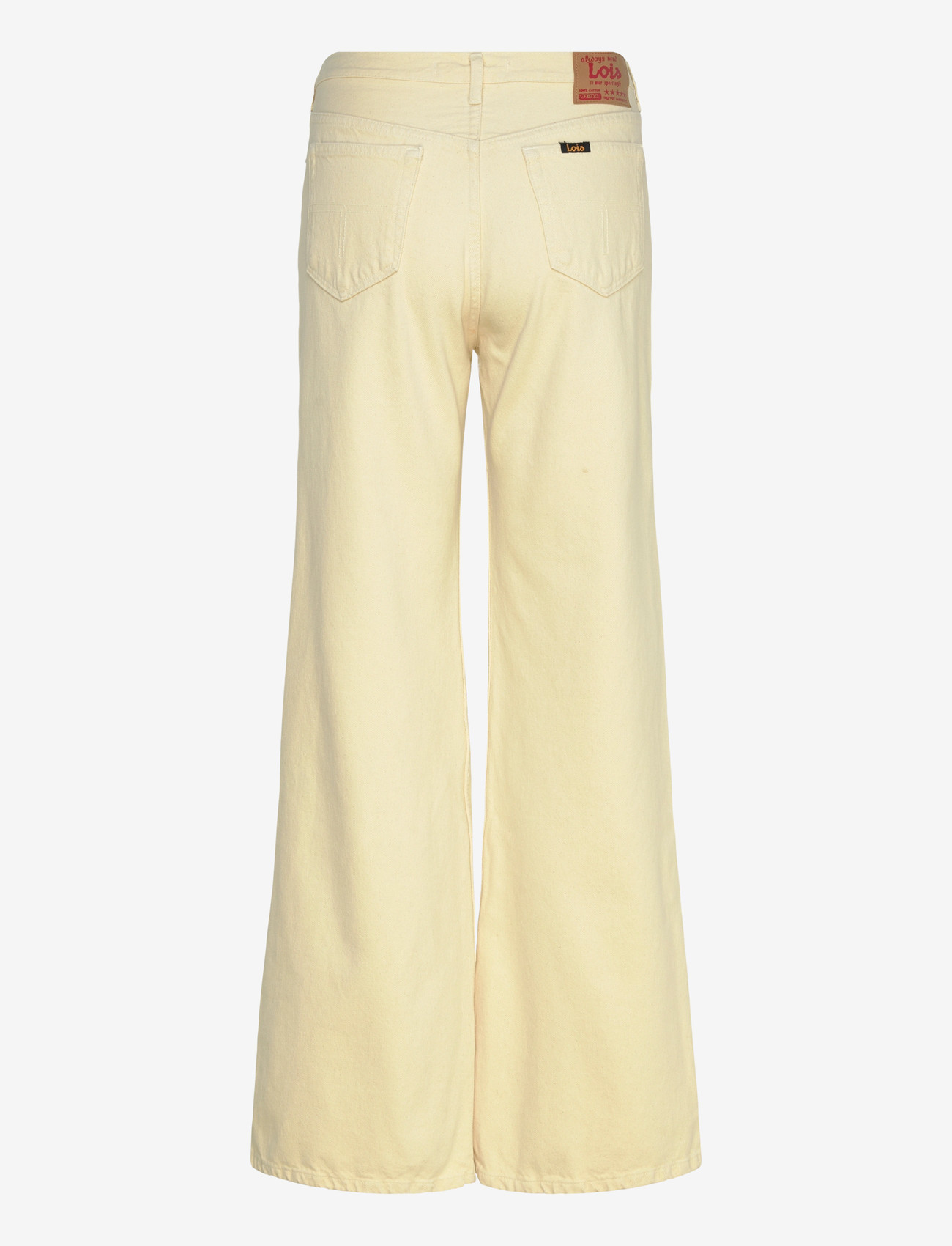 Lois Jeans - Lindsay Palazzo - Sponge Good Stuff - brede jeans - 803 lemon icing - 2