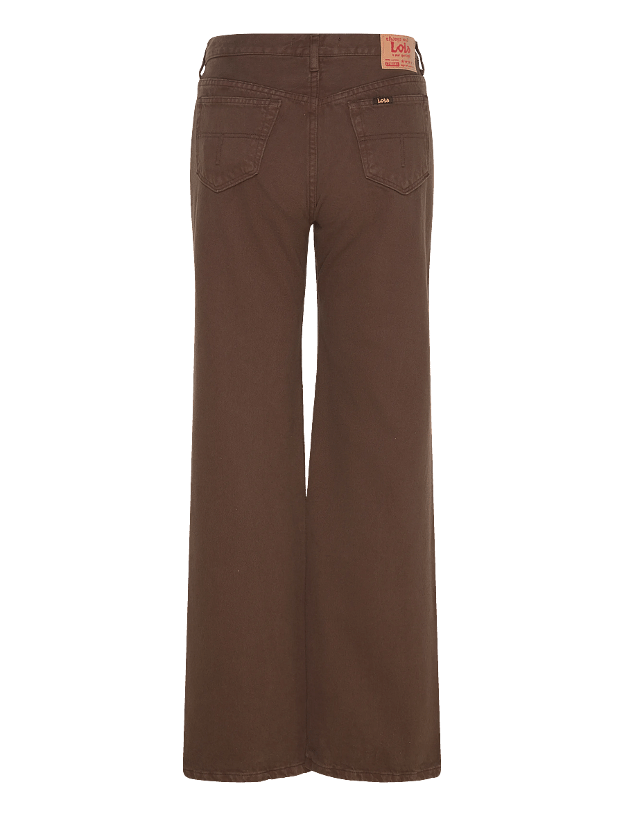 Lois Jeans - Lindsay Palazzo - Sponge Good Stuff - wide leg jeans - 804 chesnut - 2