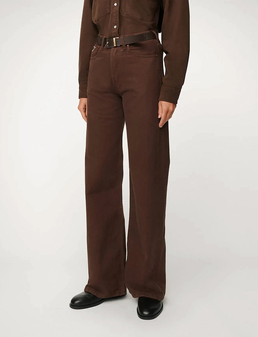 Lois Jeans - Lindsay Palazzo - Sponge Good Stuff - wide leg jeans - 804 chesnut - 3