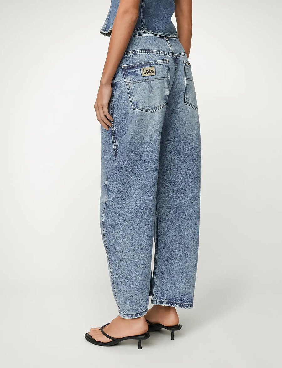 Lois Jeans - Dali - barrel jeans - 7897 jackson stone - 2