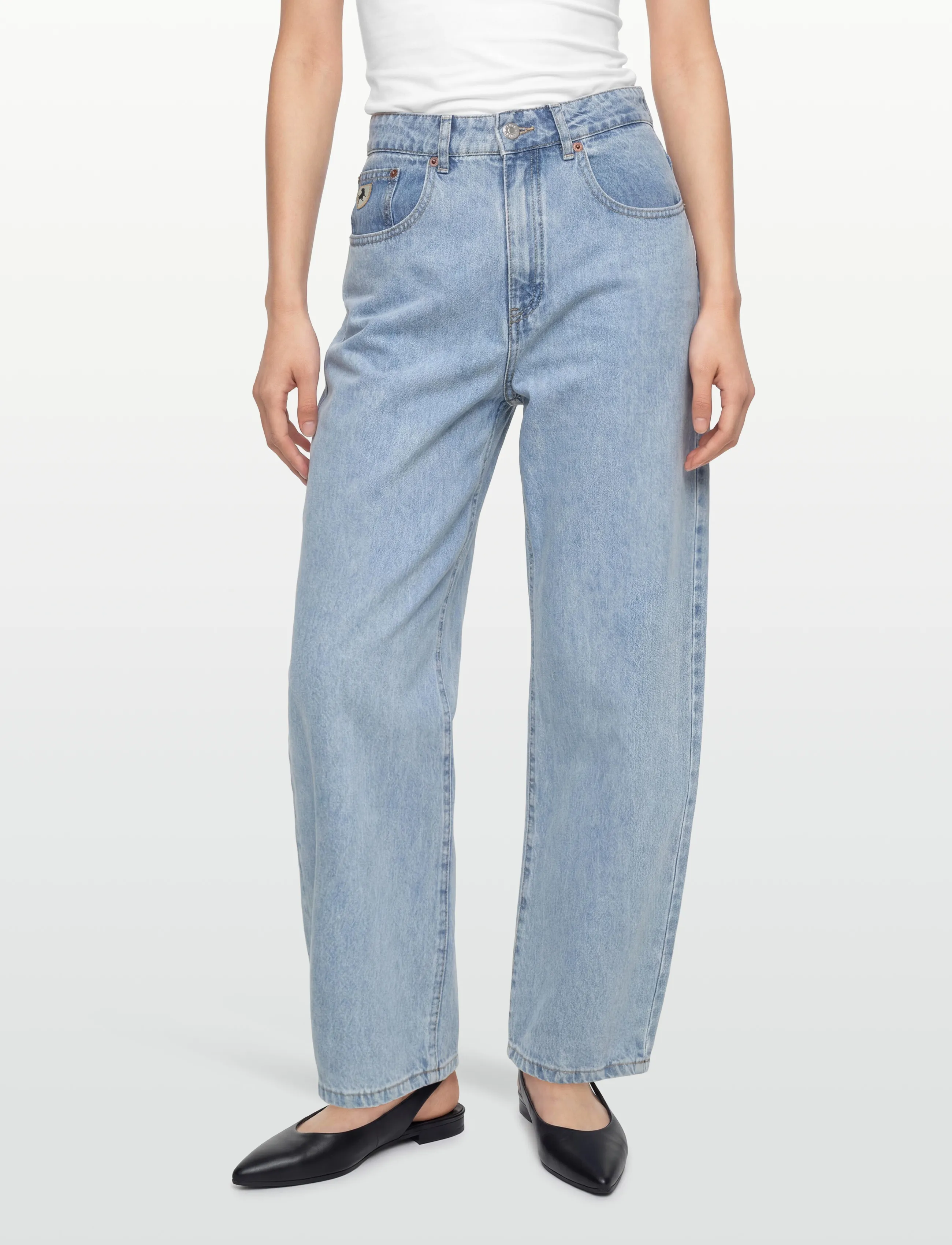 Lois Jeans - Dali - hosen mit weitem bein - 7959 wilson summer - 3