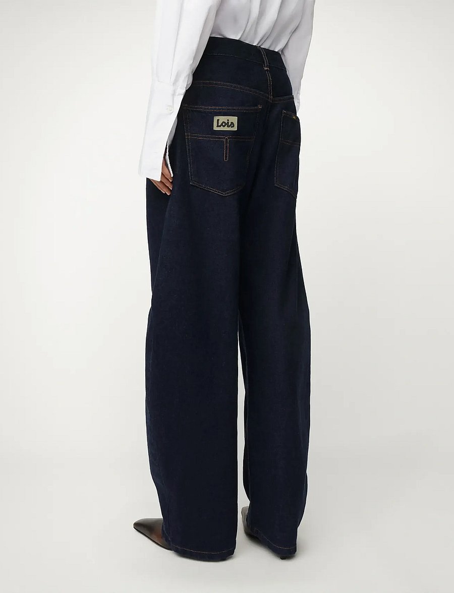 Lois Jeans - Dali - barrel-teksad - 8056 corvette rinse goodstuff - 3