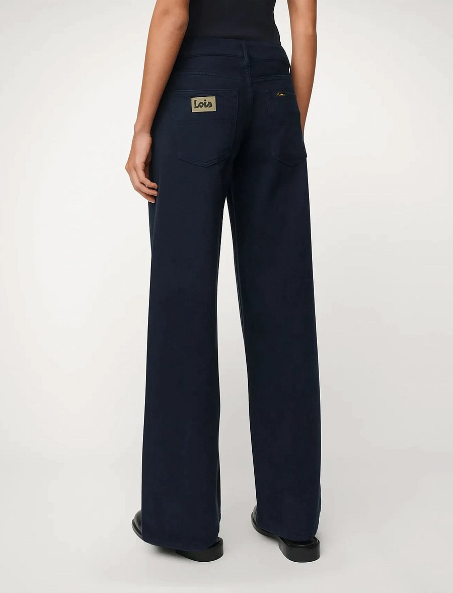 Lois Jeans - Skale- Sponge Good Stuff - laia säärega teksad - 805 mood indigo - 4