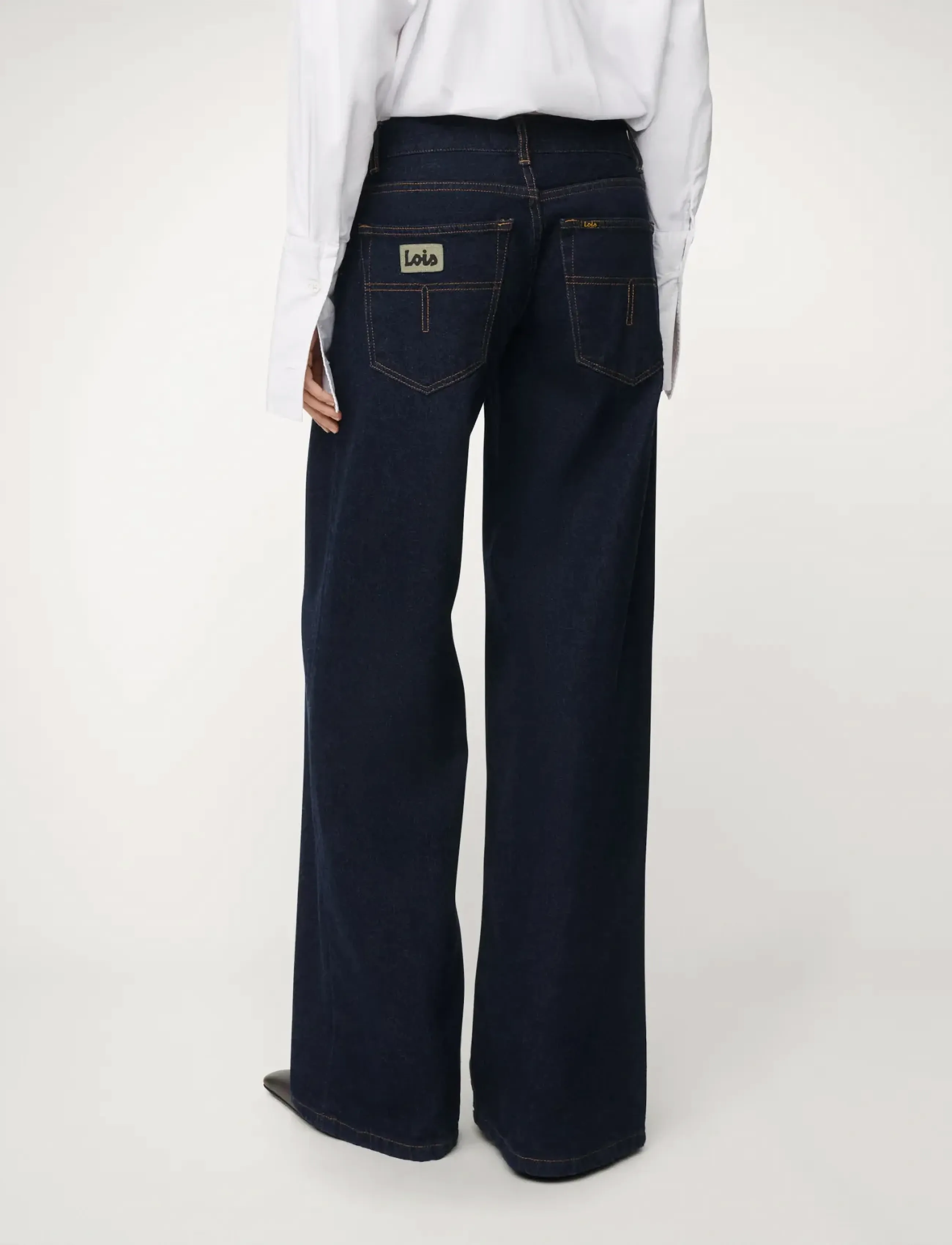 Lois Jeans - Skale - platūs džinsai - 8056 corvette rinse goodstuff - 4