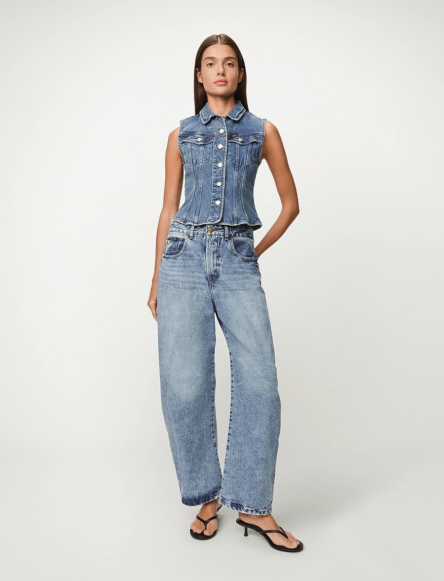 Lois Jeans - Celine Vest - džinsa veste - 7926 barril vintage - 0
