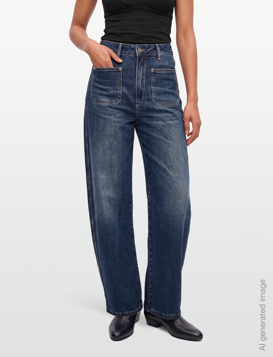 Lois Jeans - Dali-G - brede jeans - 8129 jackson night - 3