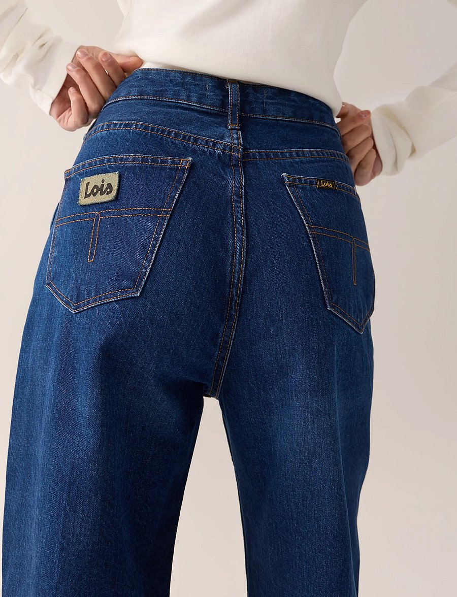 Lois Jeans - Skater Flare - flared jeans - 8119 marte blues - 4