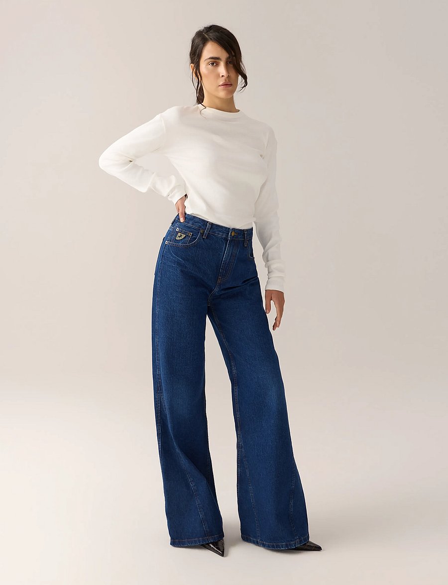 Lois Jeans - Skater Flare - flared jeans - 8119 marte blues - 5