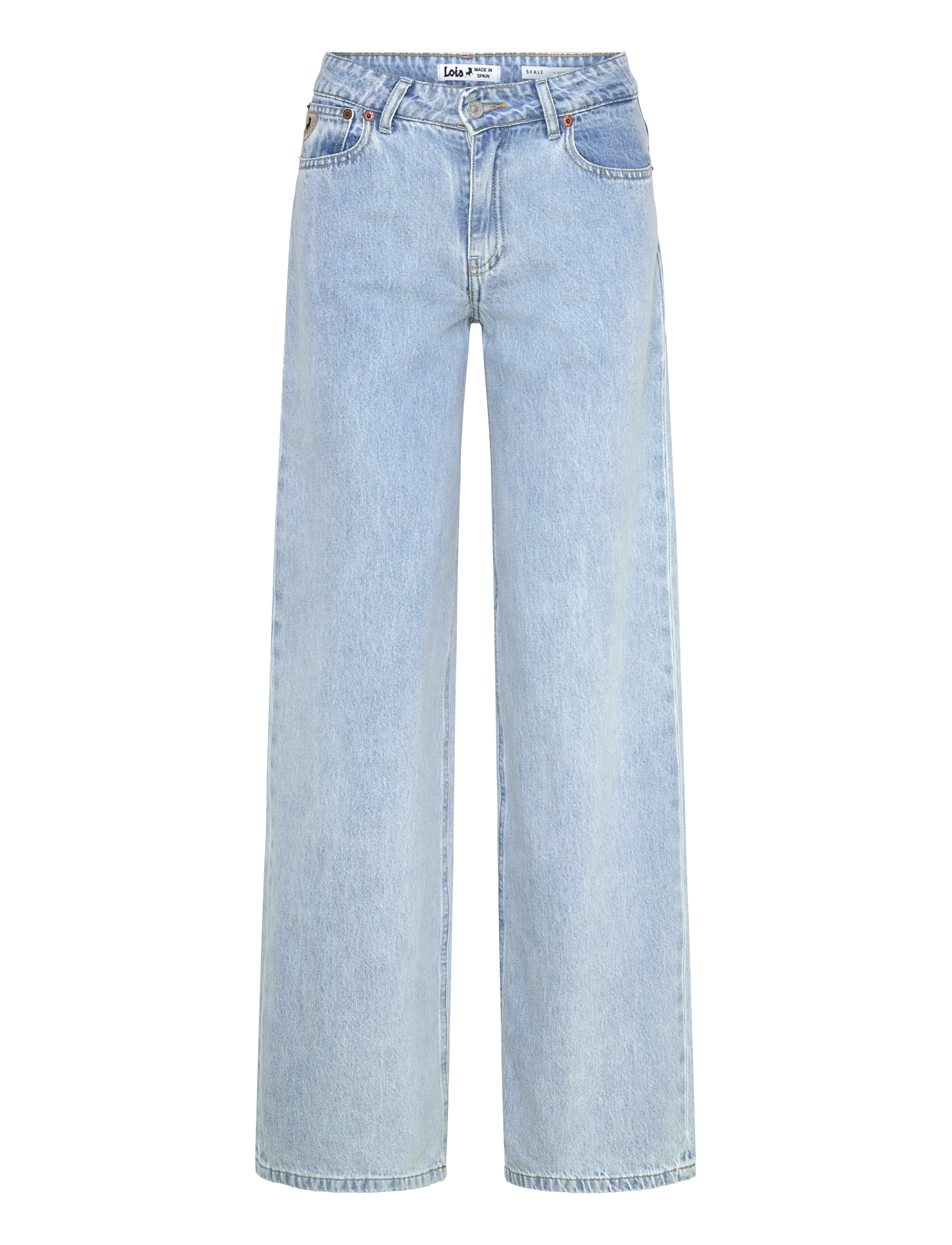 Lois Jeans - Skale mid - wide leg jeans - 7959 wilson summer - 1