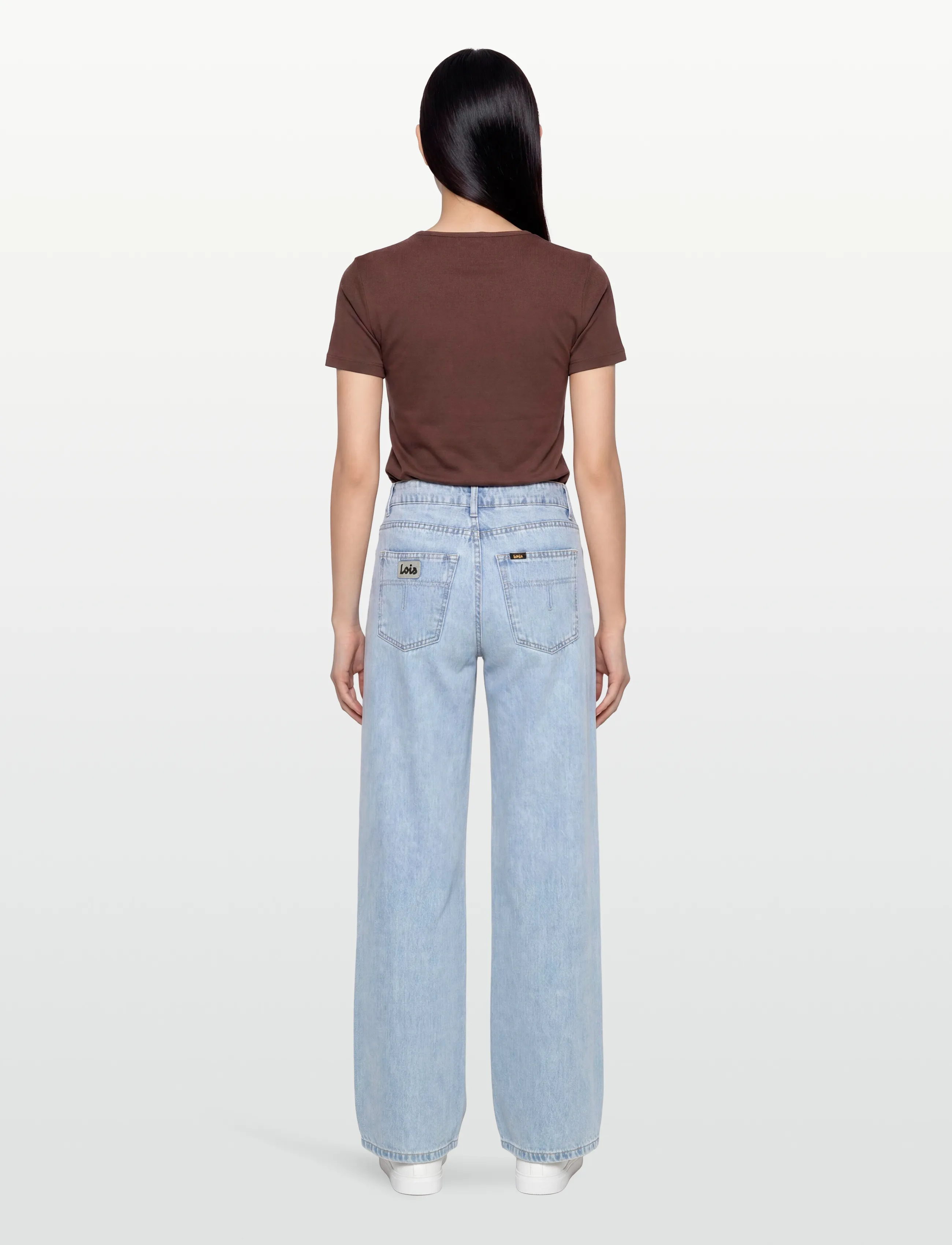 Lois Jeans - Skale mid - vide jeans - 7959 wilson summer - 4