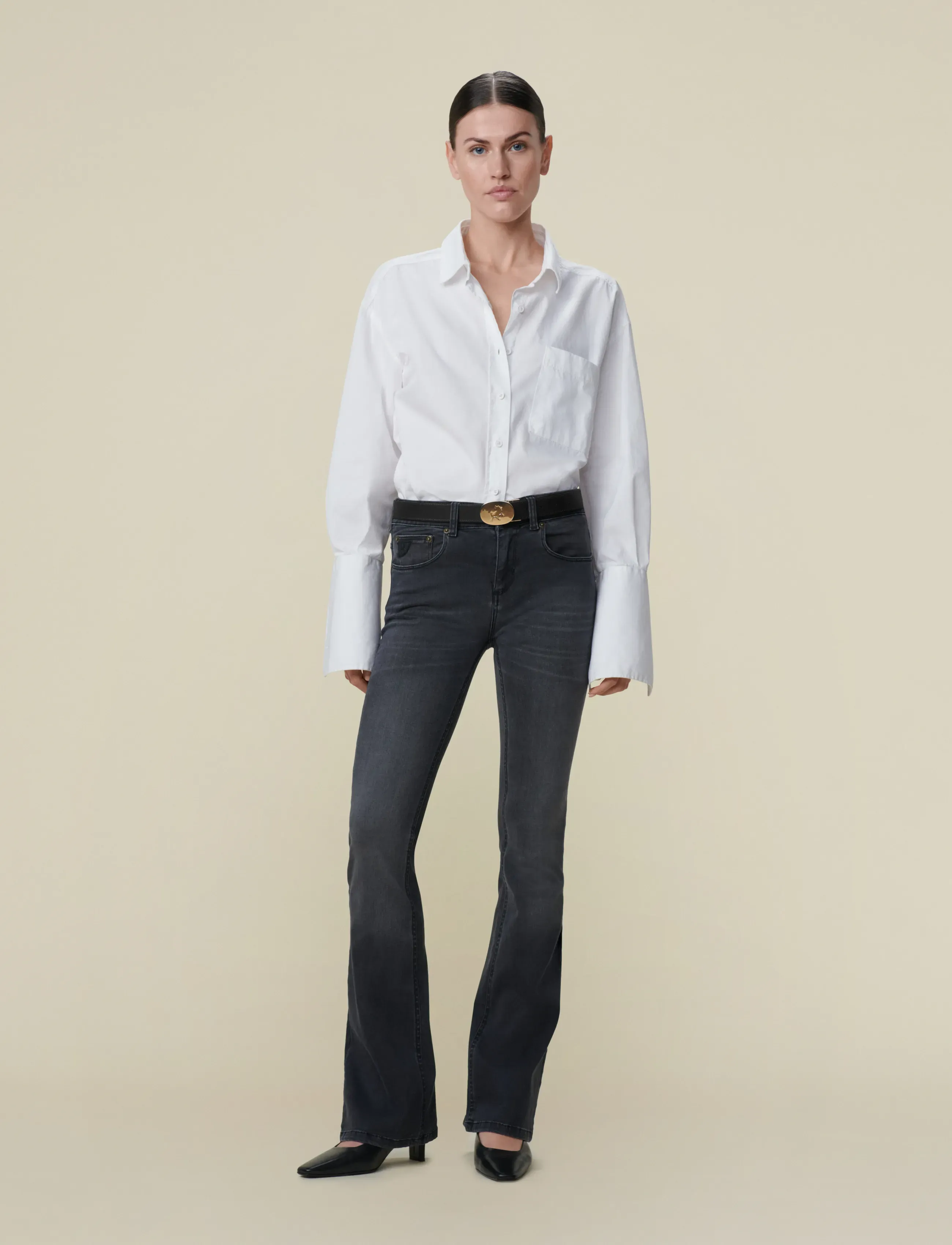 Lois Jeans - Melrose - schlaghosen - black stone - 3
