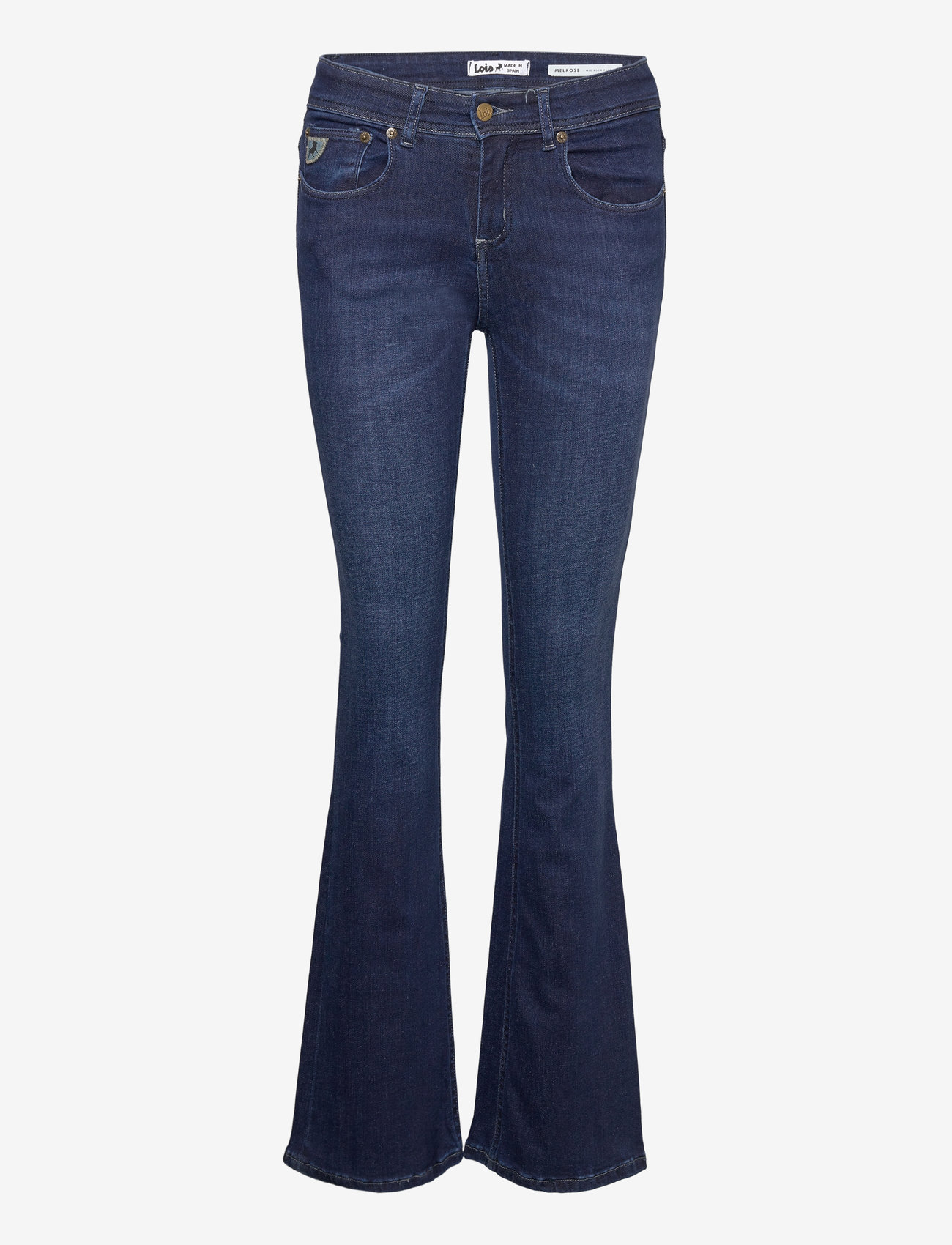 Lois Jeans - Melrose 5707 Marconi Mist - utsvängda jeans - dark blue - 1