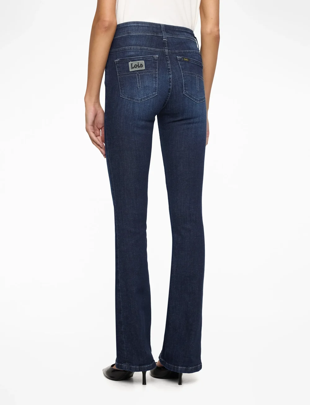 Lois Jeans - Melrose 5707 Marconi Mist - flared jeans - dark blue - 4
