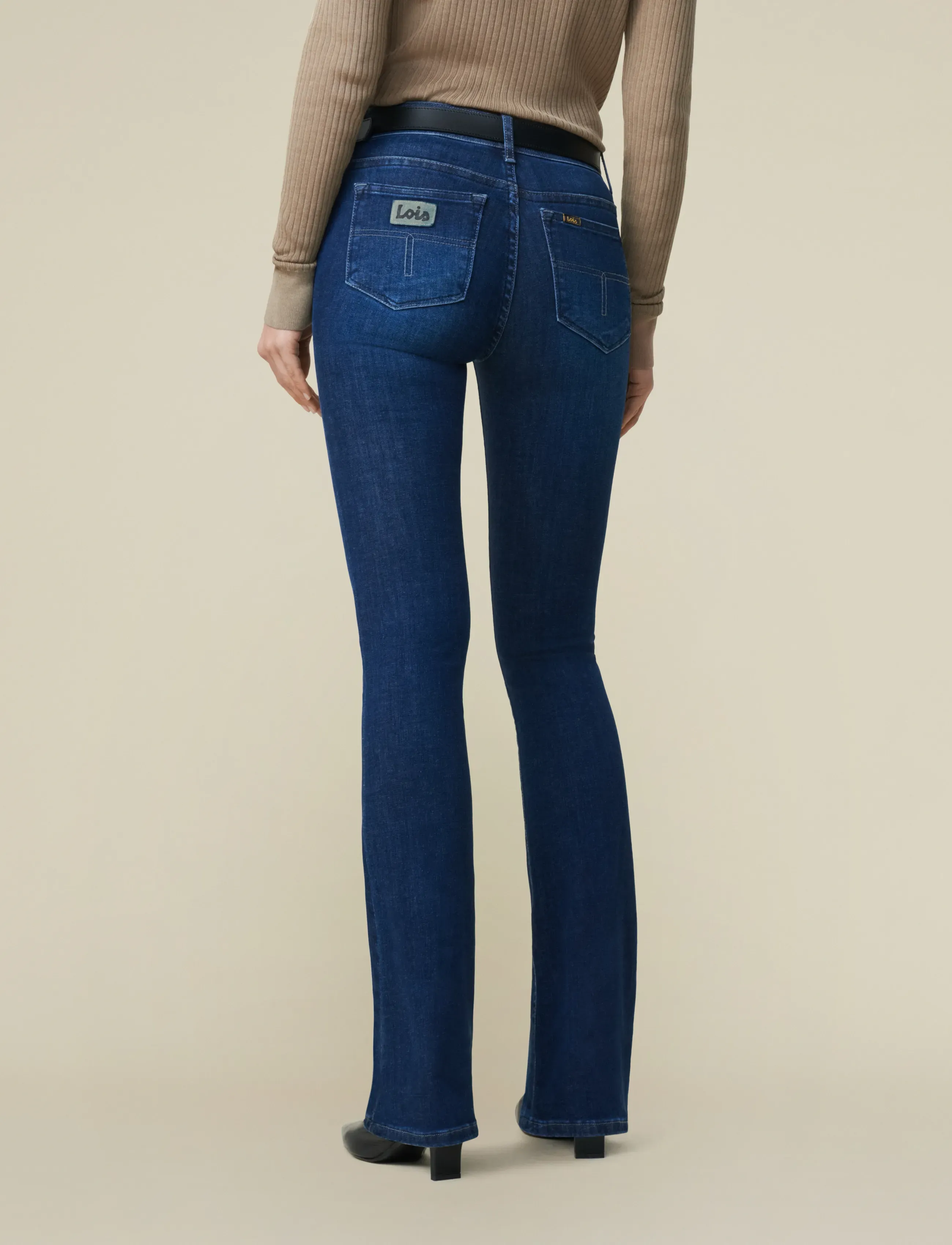 Lois Jeans - Melrose 5707 Marconi Mist - alt eriti laia säärega teksad - dark blue - 4