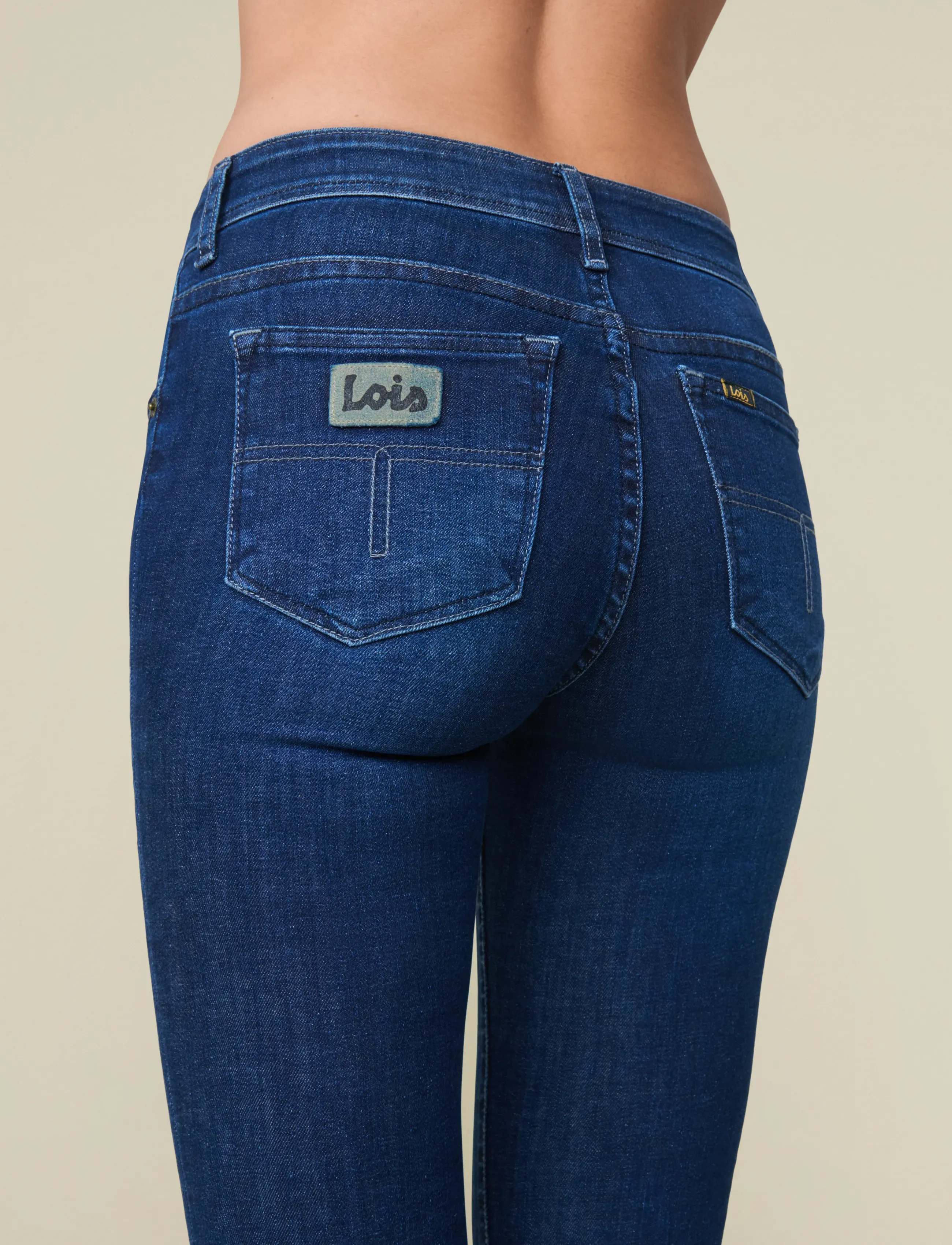 Lois Jeans - Melrose 5707 Marconi Mist - flared jeans - dark blue - 5
