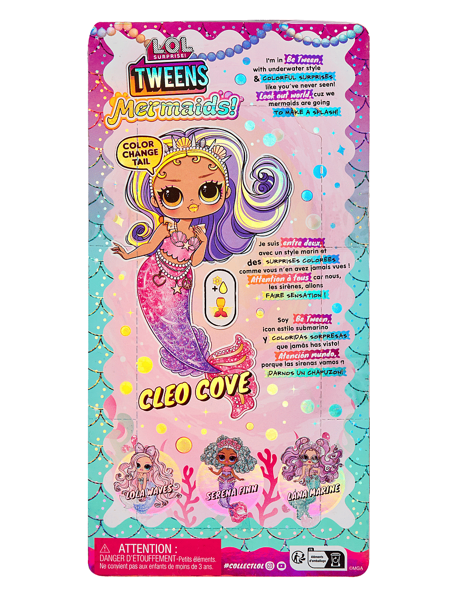 L.O.L - L.O.L. Tweens MERMAID Doll- Cleo Cove - dúkkur - multicolor - 1