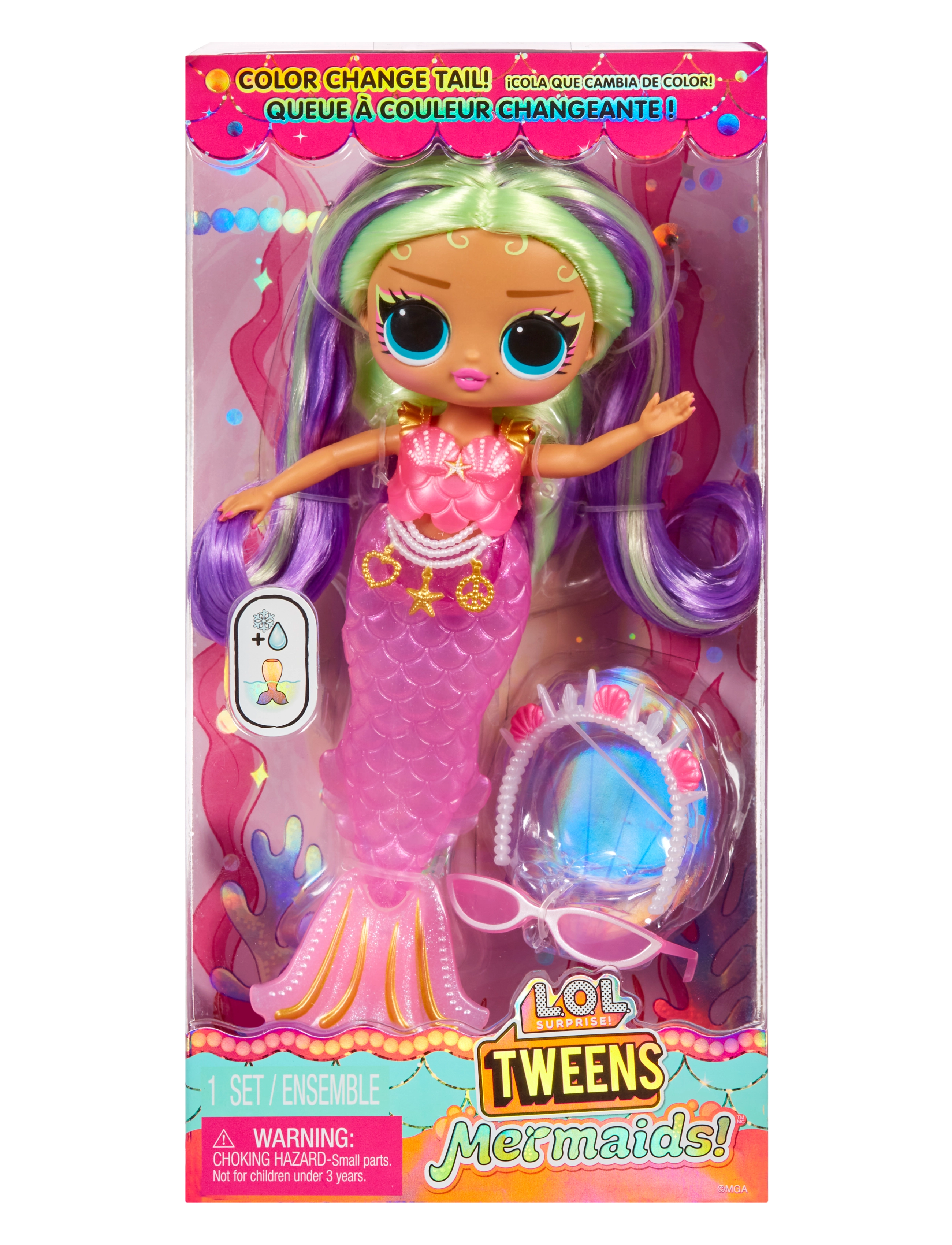 L.O.L - L.O.L. Tweens MERMAID Doll- Cleo Cove - dukker - multicolor - 2