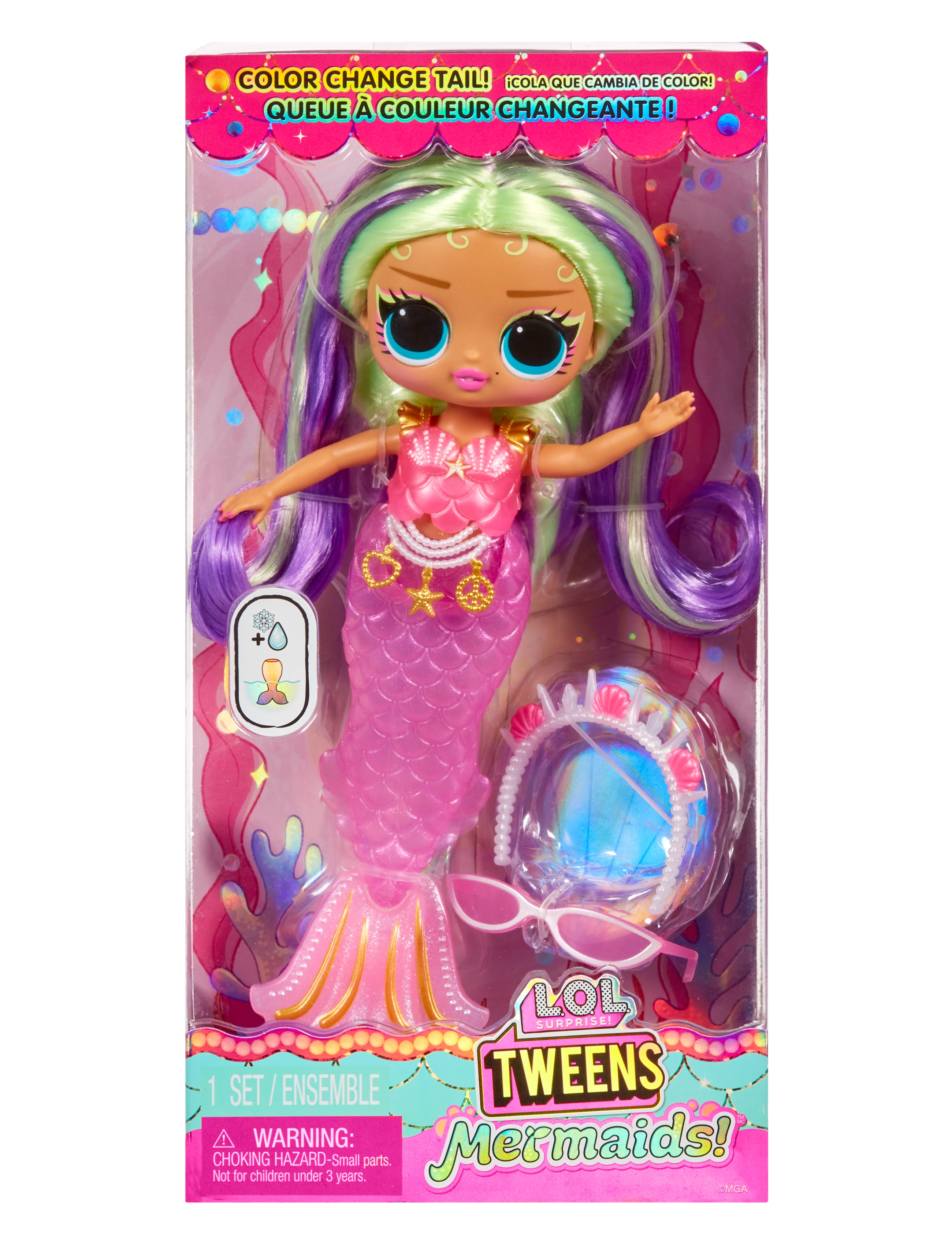 L.O.L - L.O.L. Tweens MERMAID Doll- Cleo Cove - dukker - multicolor - 4