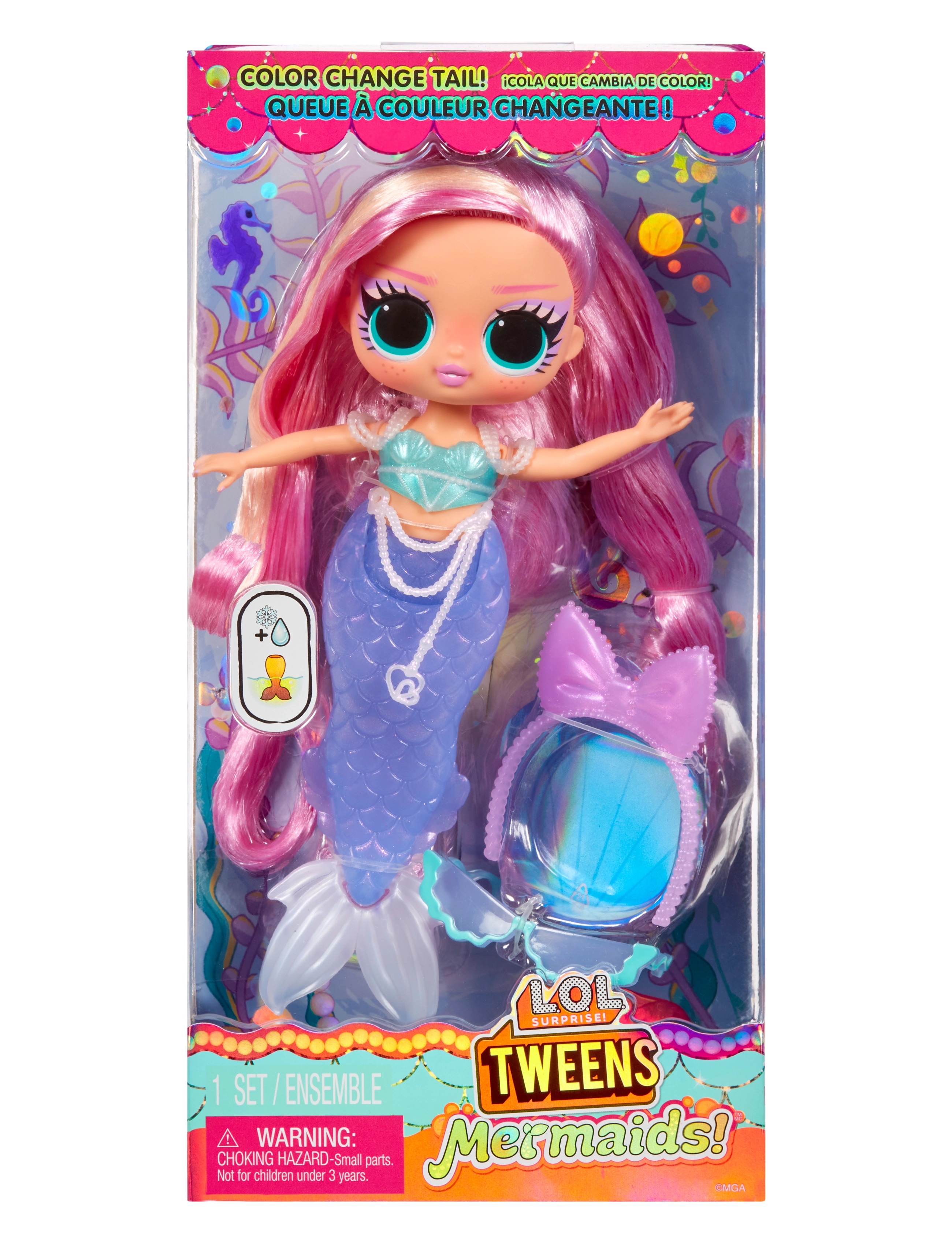 L.O.L - L.O.L. Tweens MERMAID Doll- Lola Waves - dukker - multicolor - 2