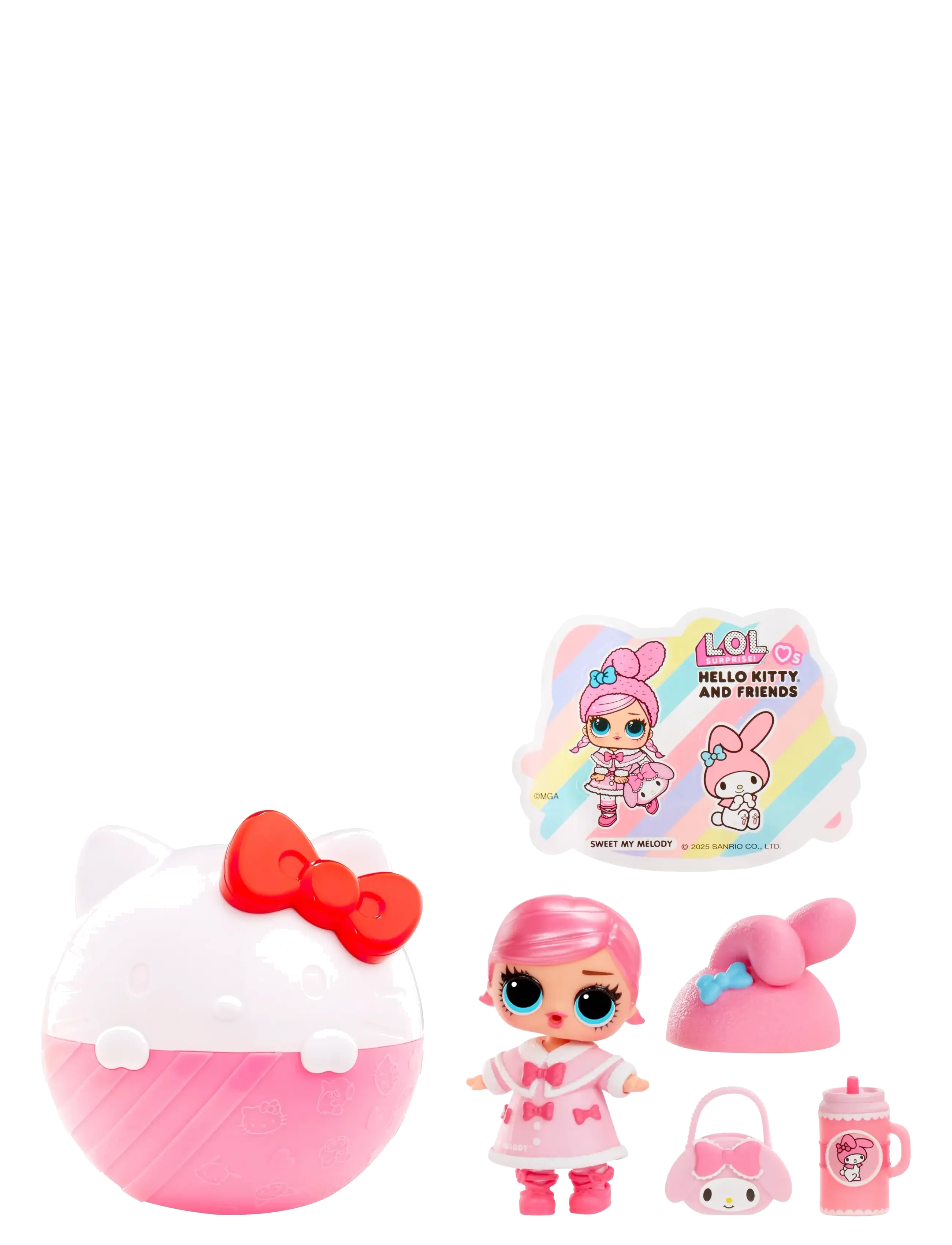 L.O.L - L.O.L. Loves Hello Kitty & Friends Tots PDQ - multicolor - 2