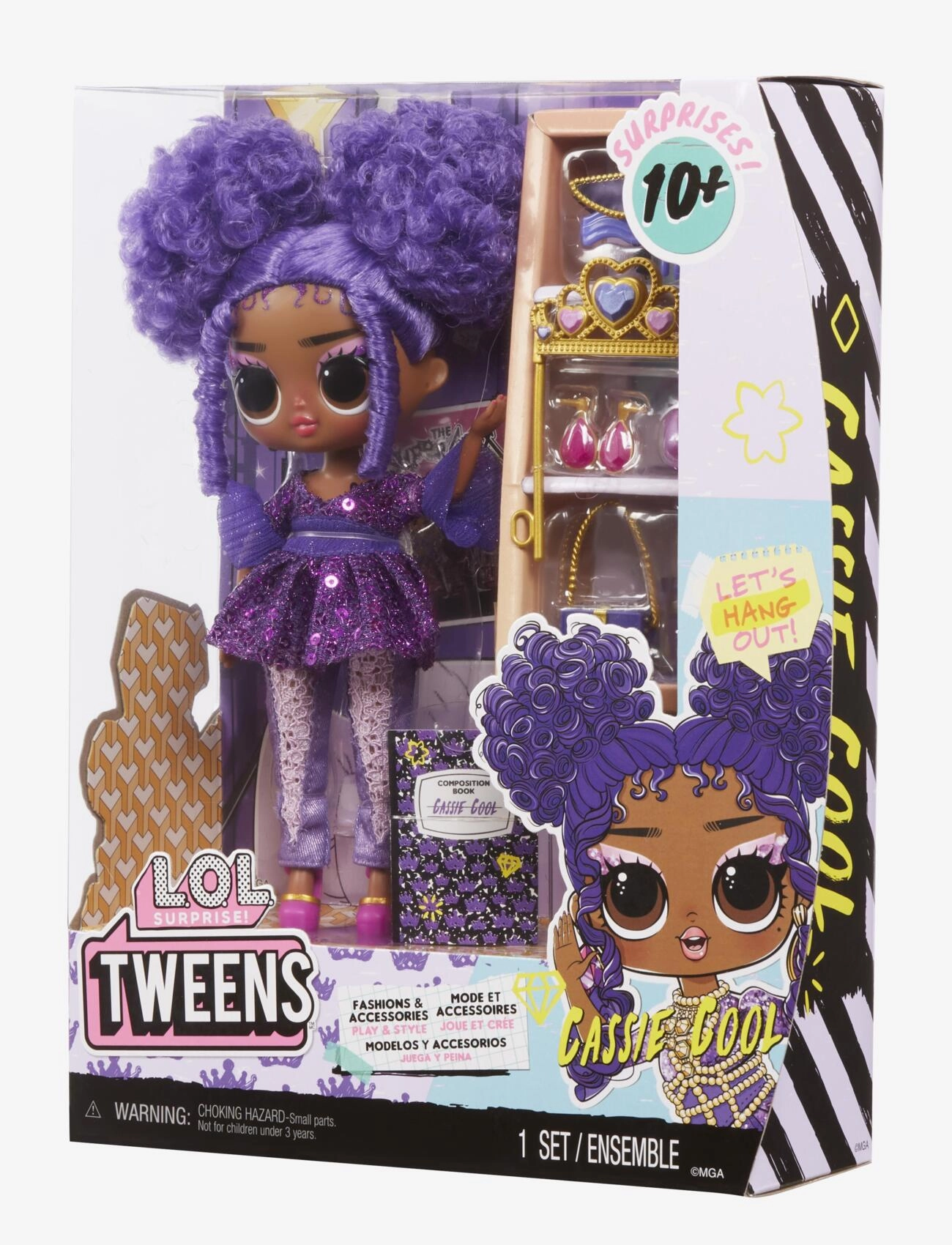 L.O.L - L.O.L. Tweens Core Doll - Cassie Cool - nuket - multicolor - 3