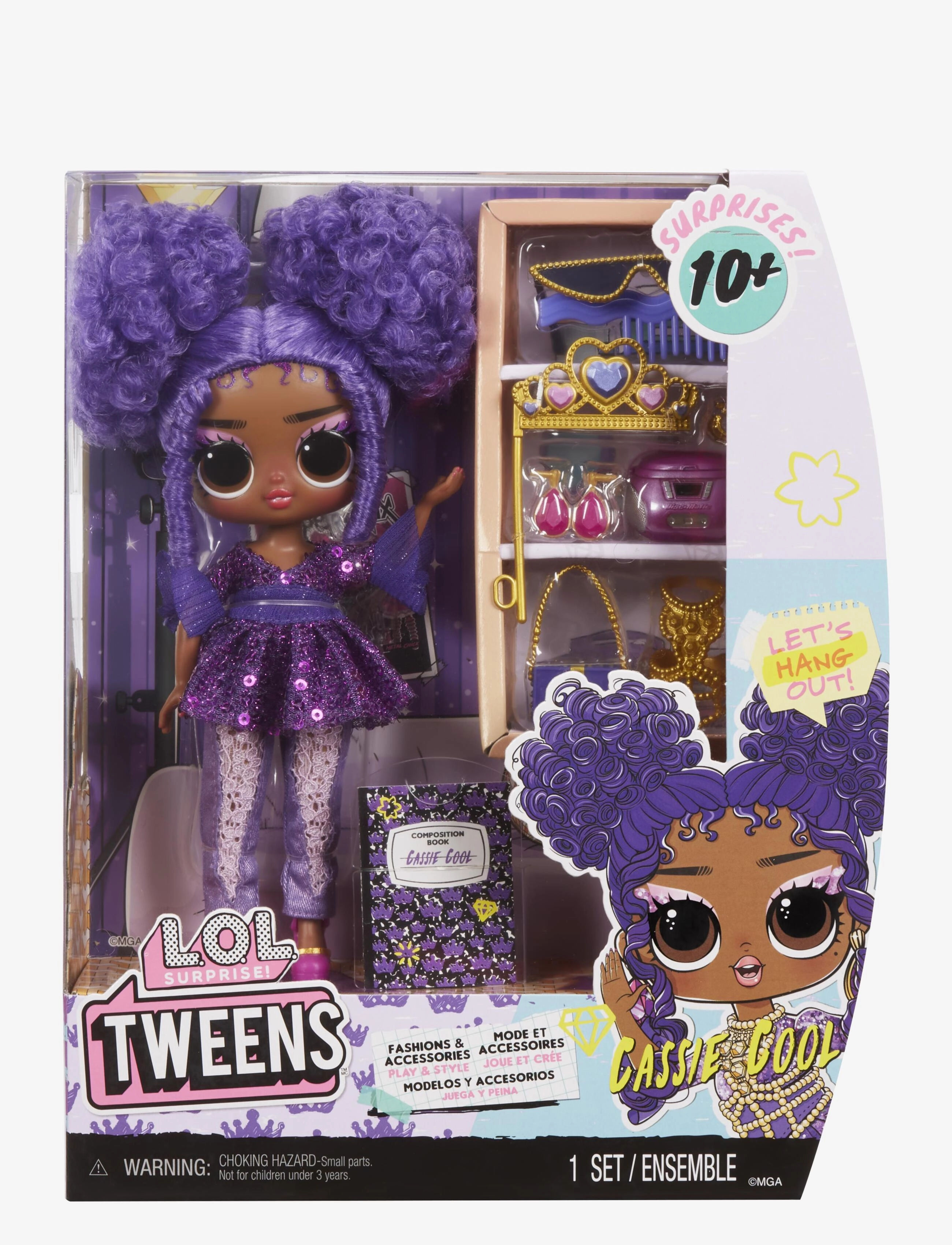 L.O.L - L.O.L. Tweens Core Doll - Cassie Cool - nuket - multicolor - 5