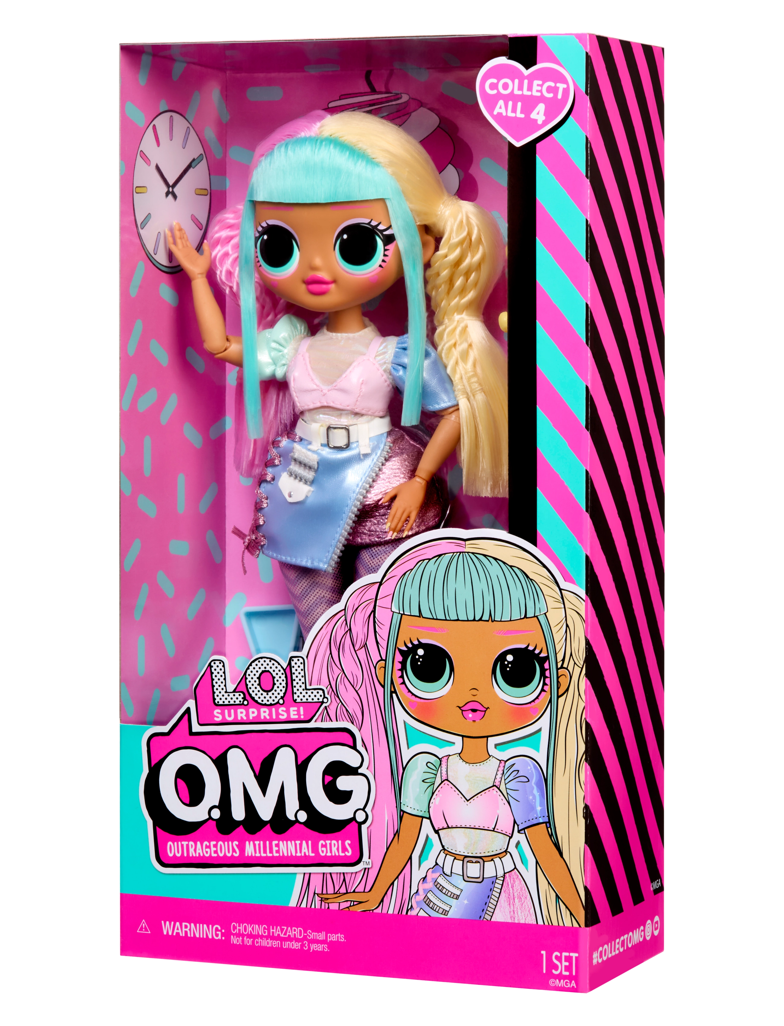 L.O.L - L.O.L. OMG Entry Doll - Candylicious - dockor - multicolor - 4