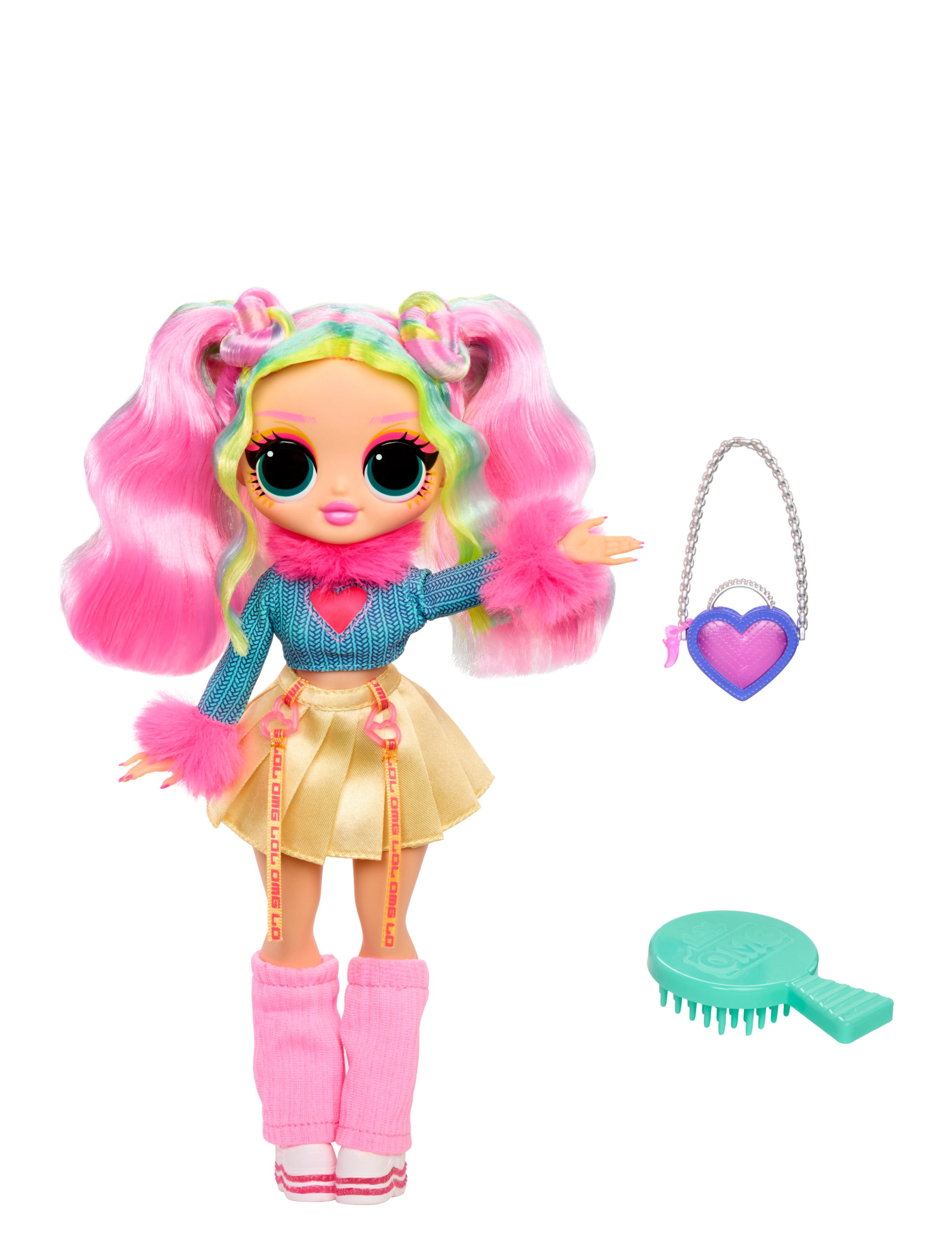 L.O.L . Omg Entry Doll Bubblegum D.j., Børn, Dolls, Pink, Str: ONE SIZE