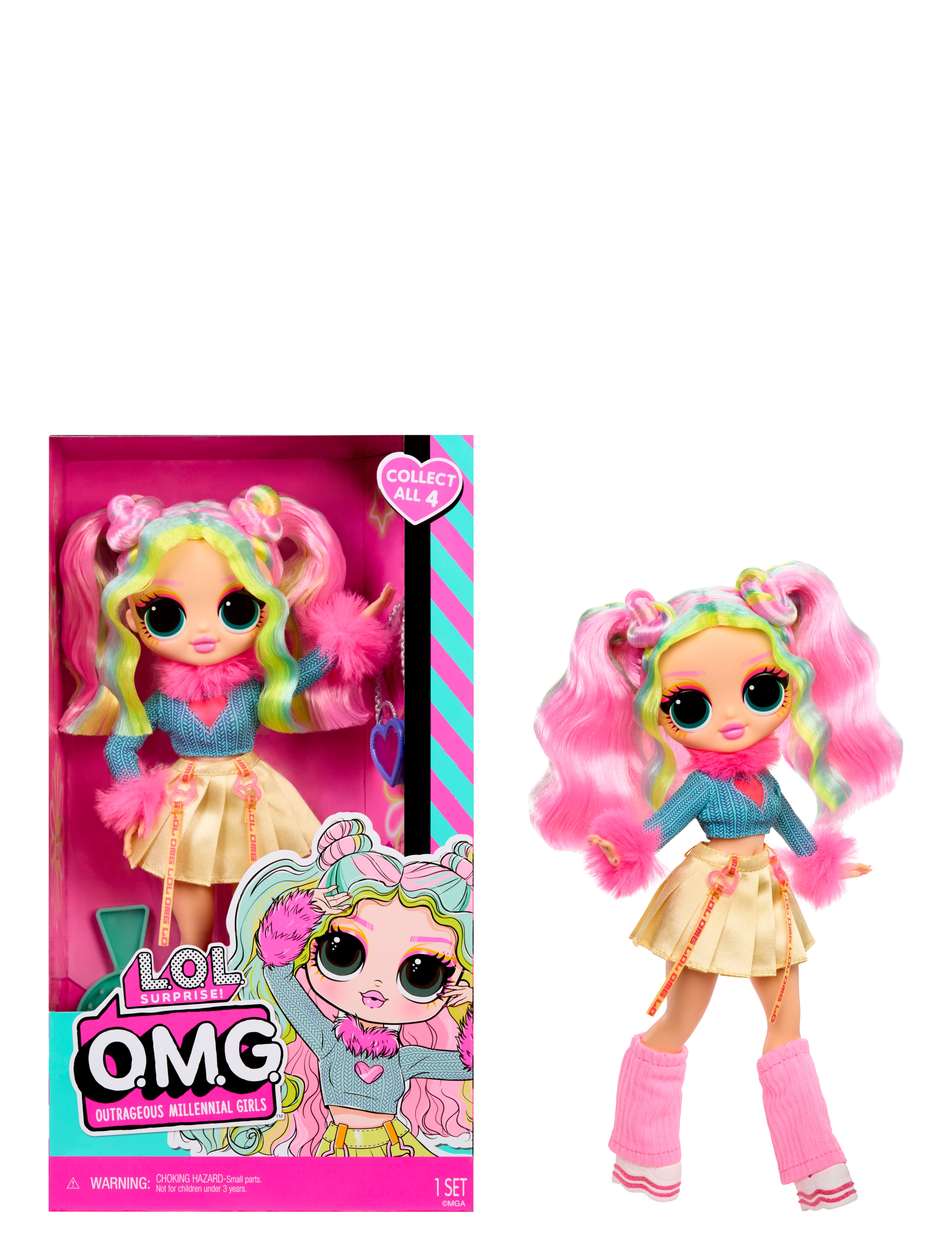 L.O.L - L.O.L. OMG Entry Doll - Bubblegum D.J. - dukker - multicolor - 2