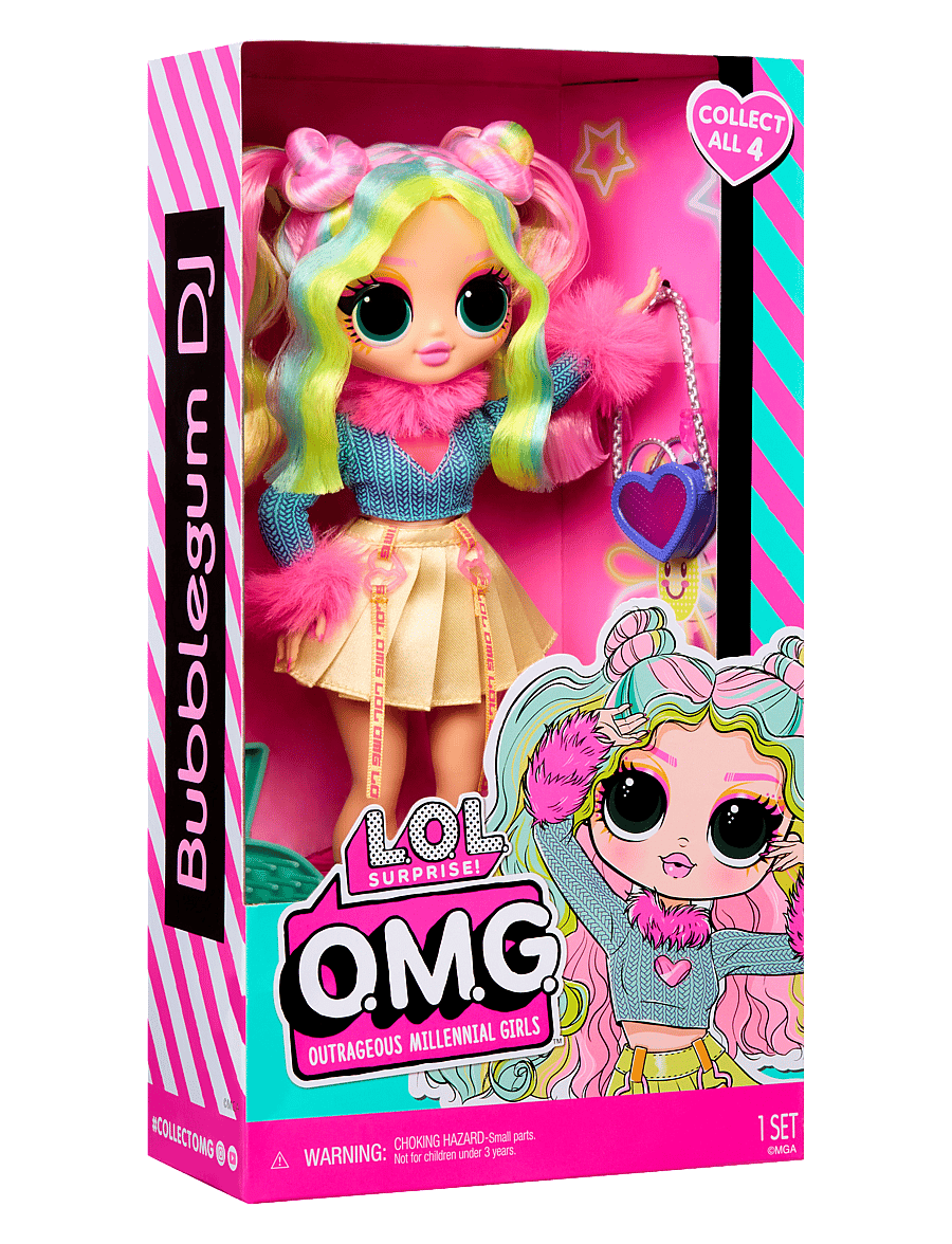 L.O.L - L.O.L. OMG Entry Doll - Bubblegum D.J. - dukker - multicolor - 3