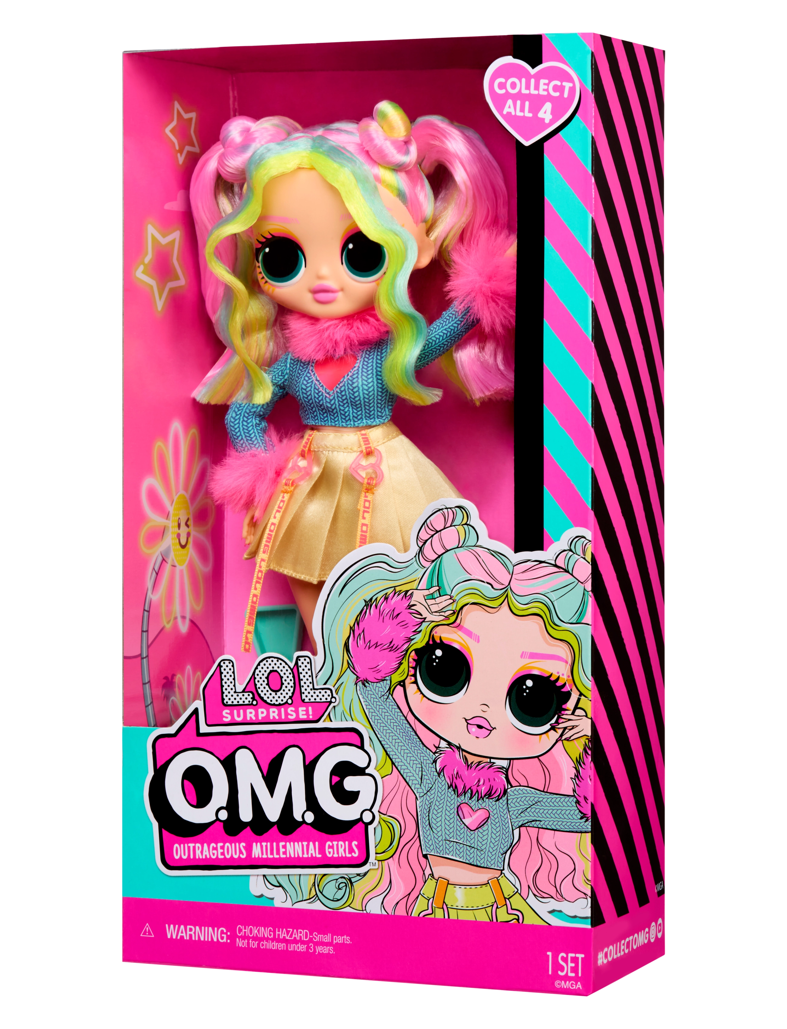 L.O.L - L.O.L. OMG Entry Doll - Bubblegum D.J. - dukker - multicolor - 4