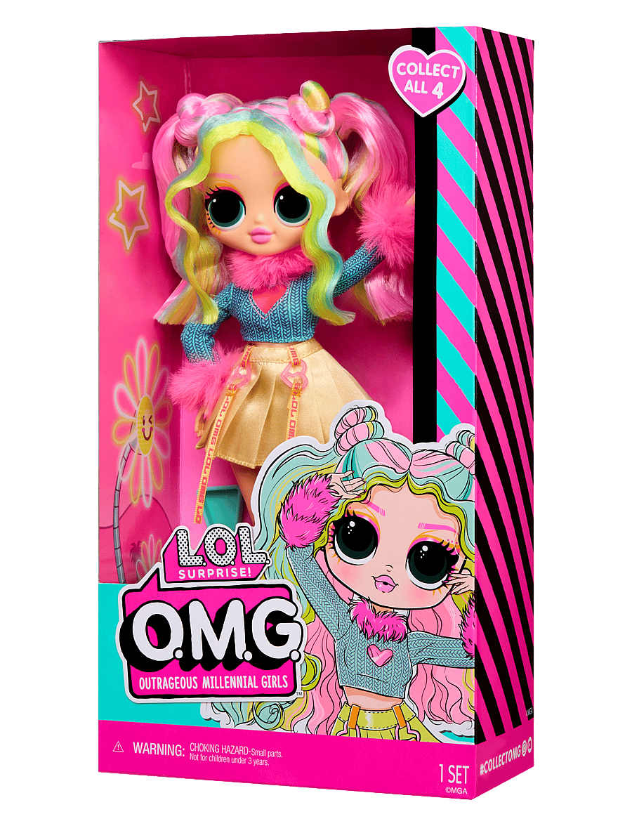 L.O.L - L.O.L. OMG Entry Doll - Bubblegum D.J. - dukker - multicolor - 4