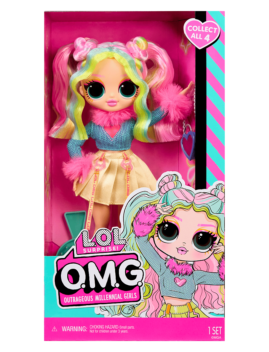 L.O.L - L.O.L. OMG Entry Doll - Bubblegum D.J. - dukker - multicolor - 5