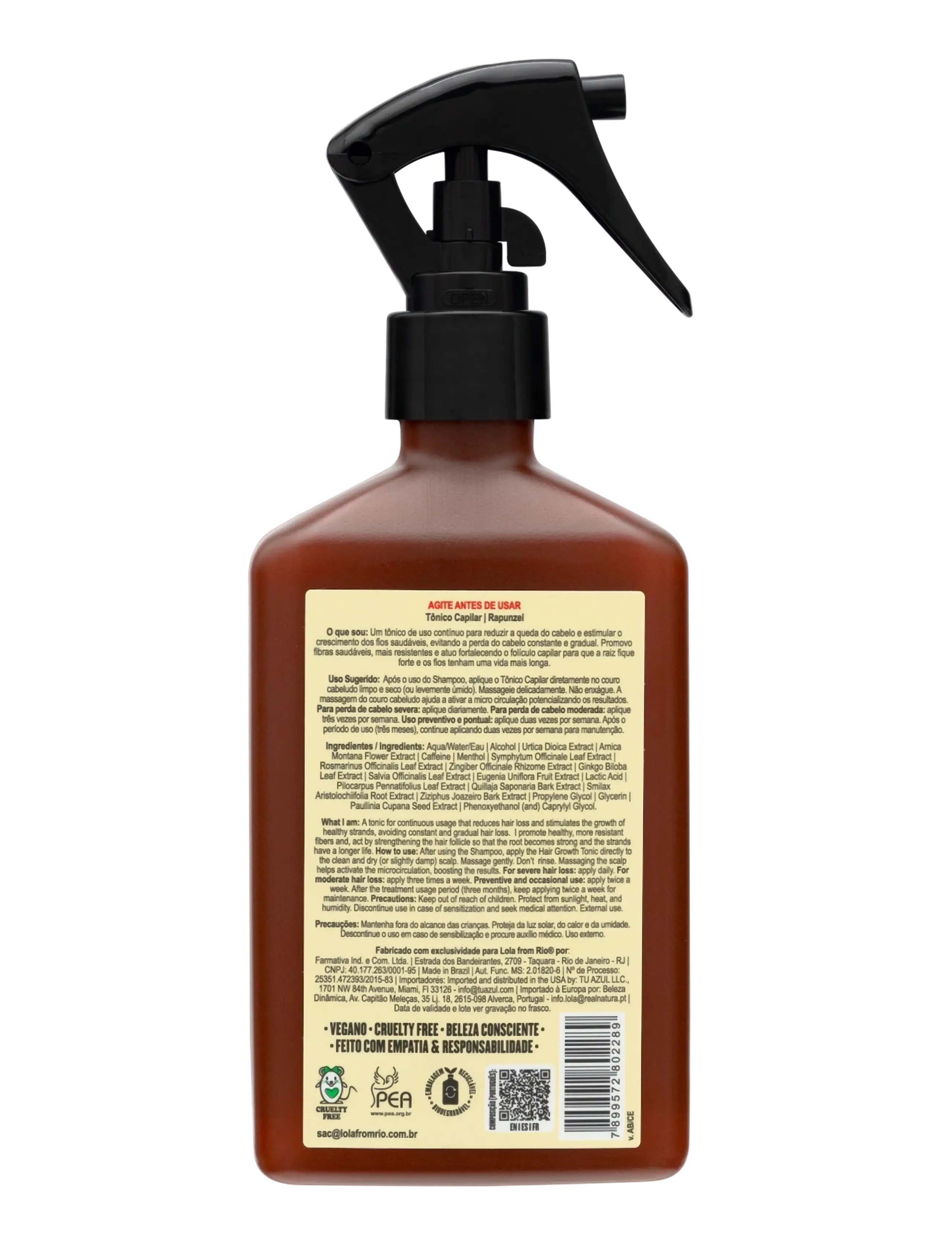 LOLA from RIO - LOLA RAPUNZEL- TONIC RESQ SPRAY - clear - 1