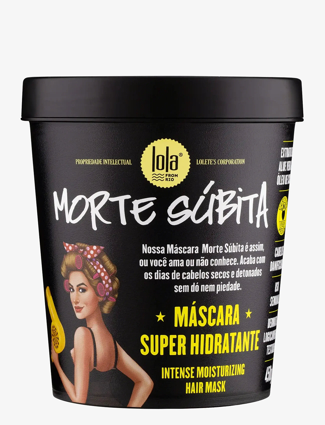 LOLA from RIO - Lola Morte Súbita Moisturizing Mask - hårkur - clear - 0