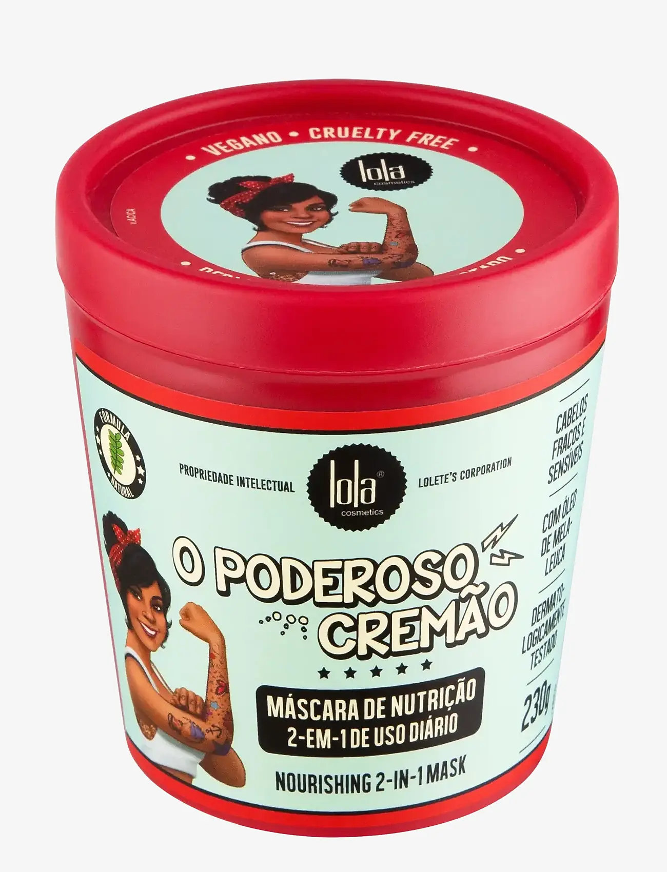 LOLA from RIO - LOLA O PODEROSO THE POWERFUL CREAM MASK - hair masks - clear - 0