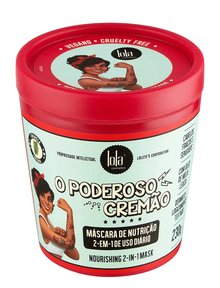 LOLA from RIO - LOLA O PODEROSO THE POWERFUL CREAM MASK - hårkur - clear - 0